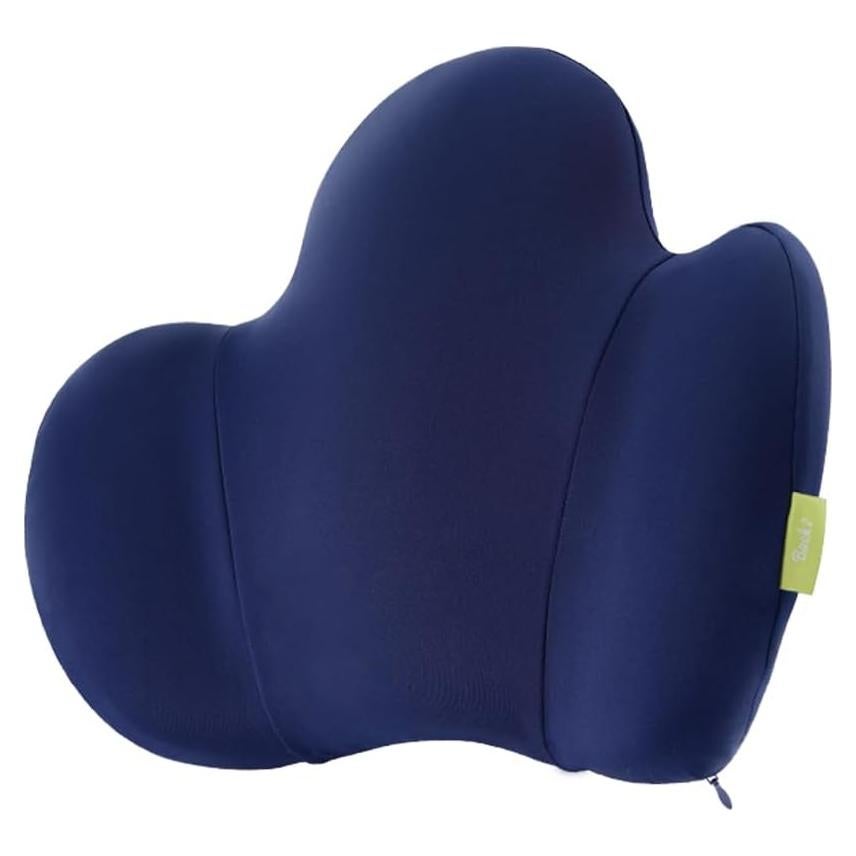 Almohada Lumbar Ergonómica Back2 - Espuma de Memoria Azul