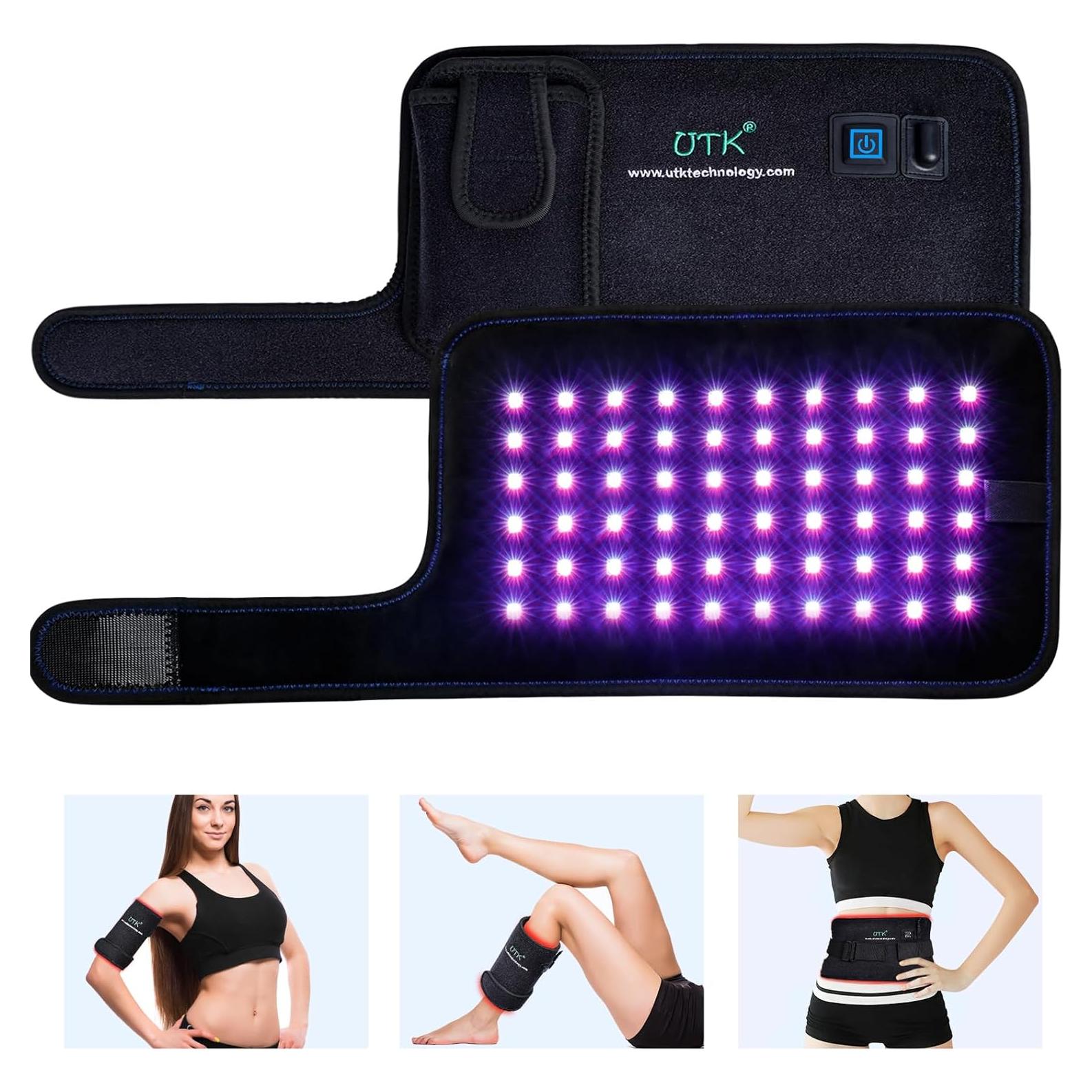 Almohadilla Terapia Luz Roja y Azul UTK 20x33 cm