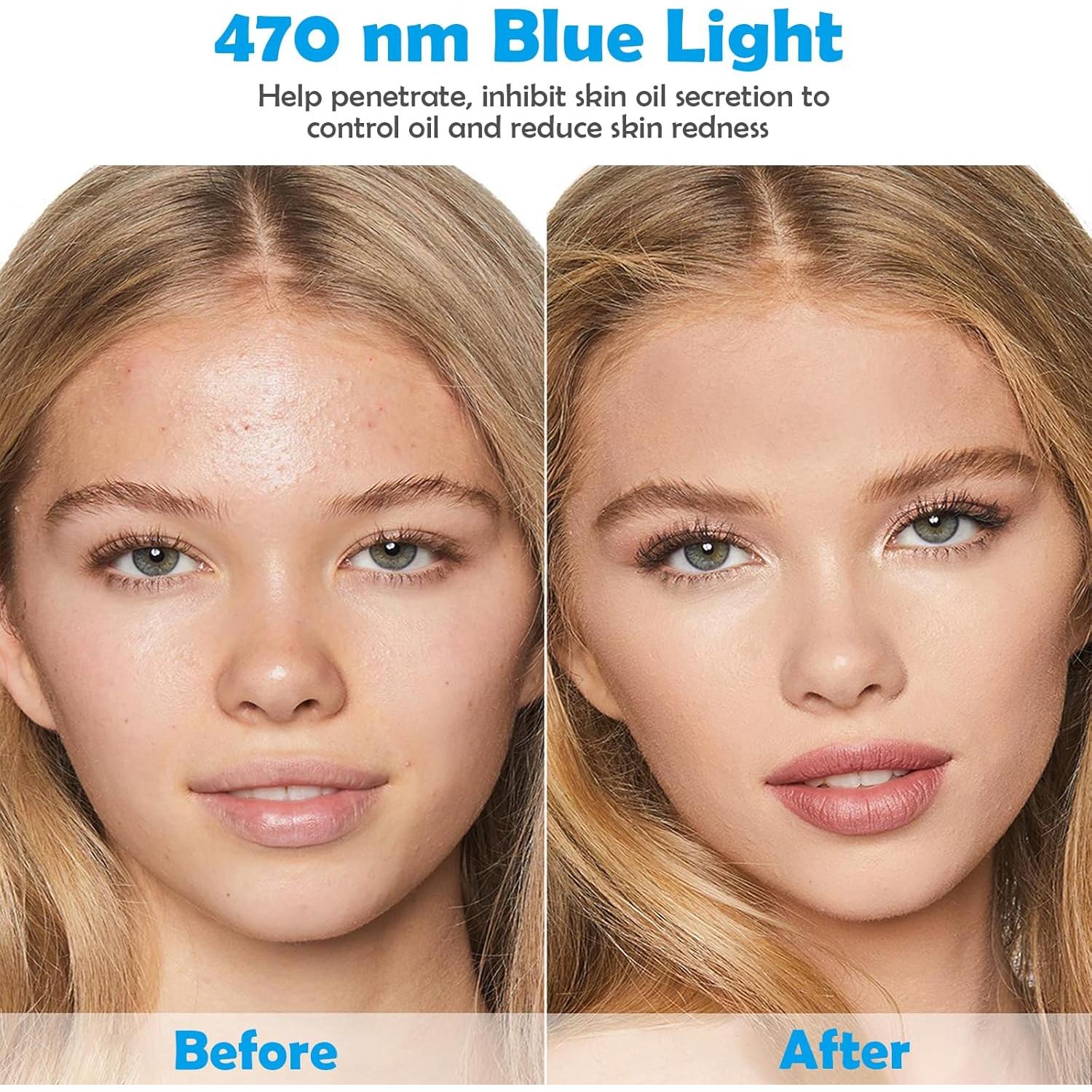 Almohadilla Terapia Luz Roja y Azul UTK 20x33 cm