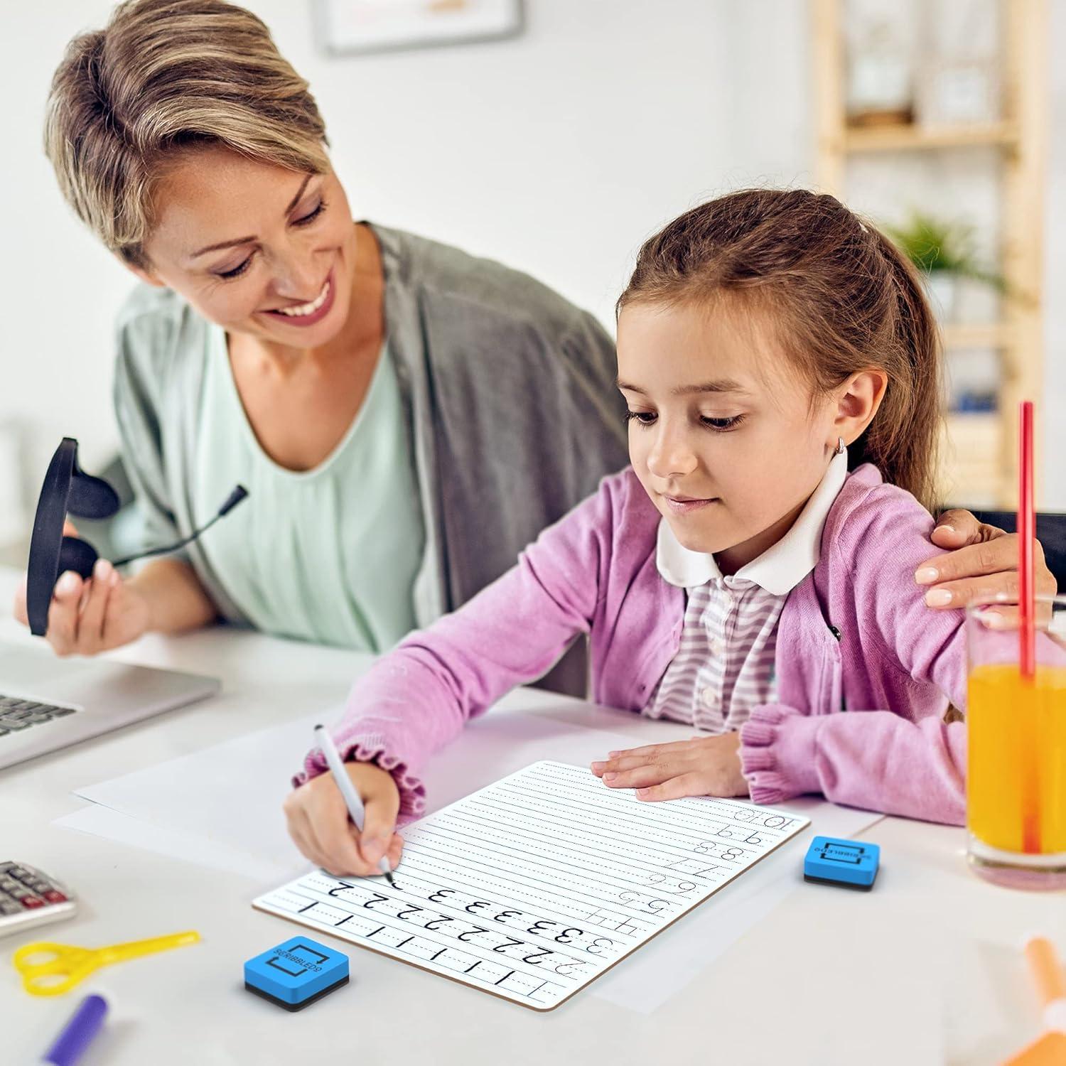 Tablero de Trazado Scribbledo para Niños Doble Cara 22,86x30,48cm