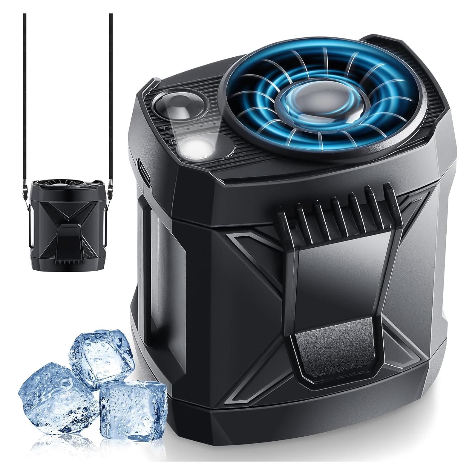 Ventilador Portátil Recargable LMAMANWU FS-09 4 Velocidades