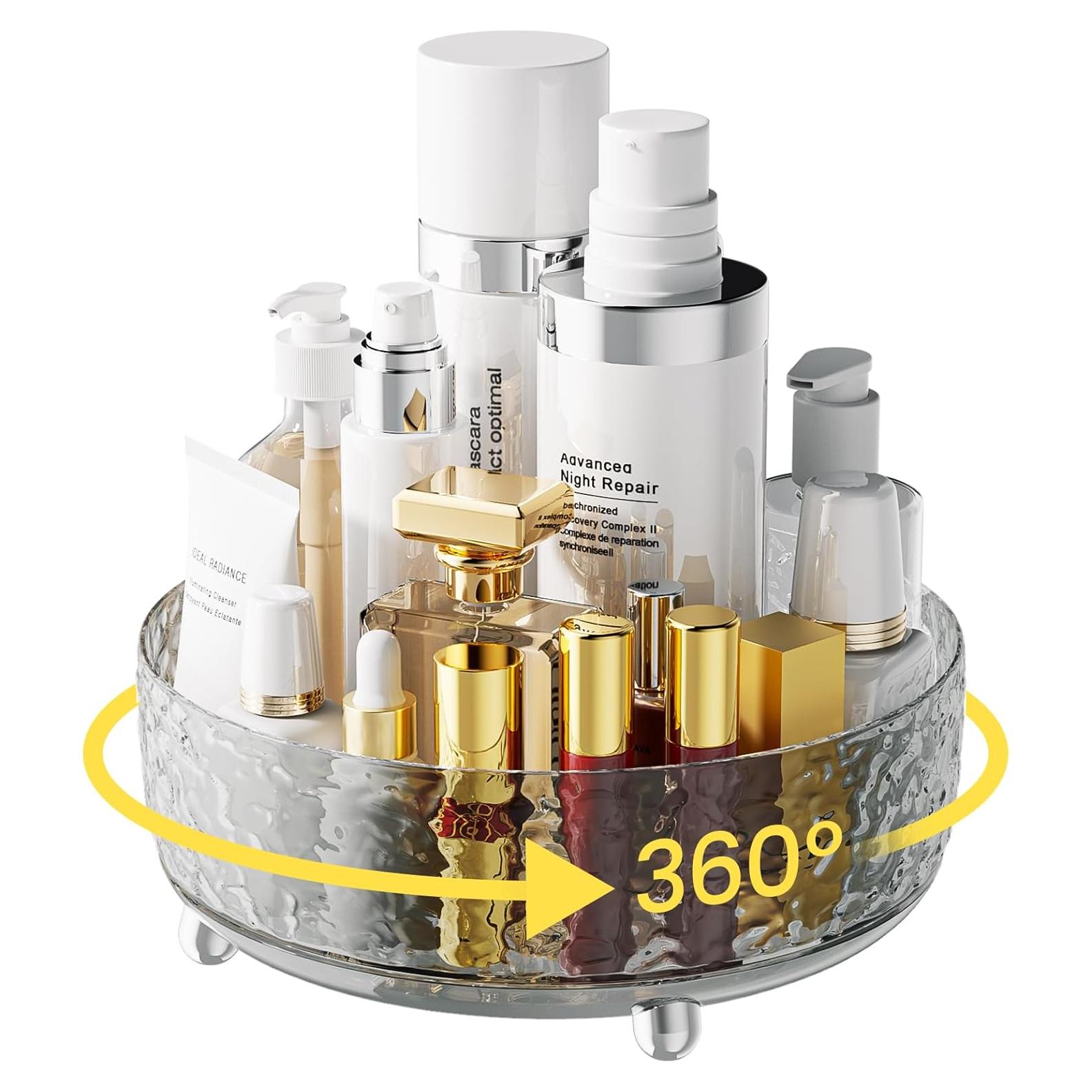 Organizador de Maquillaje Rotatorio A-LuGei 23 cm Negro