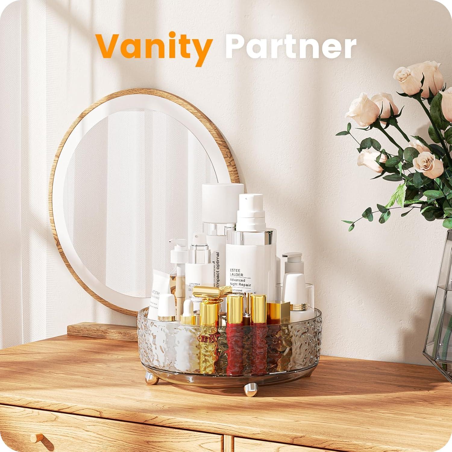 Organizador de Maquillaje Rotatorio A-LuGei 23 cm Negro