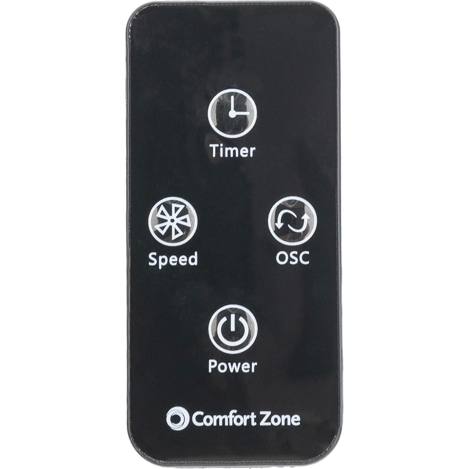 Ventilador de Torre Sin Aspas Comfort Zone 71 cm Control Remoto