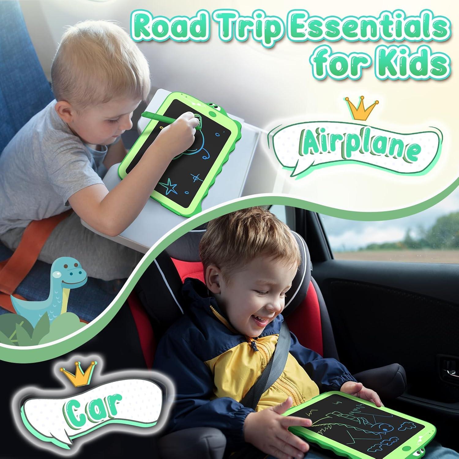 Tableta de Escritura LCD CHEERFUN 21.6 cm Dinosaurio Verde