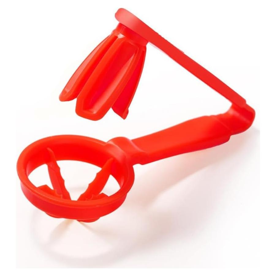 WOIWO Little Tomato Slicer - Cherry & Strawberry Slicer, Kitchen Gadget (Red)