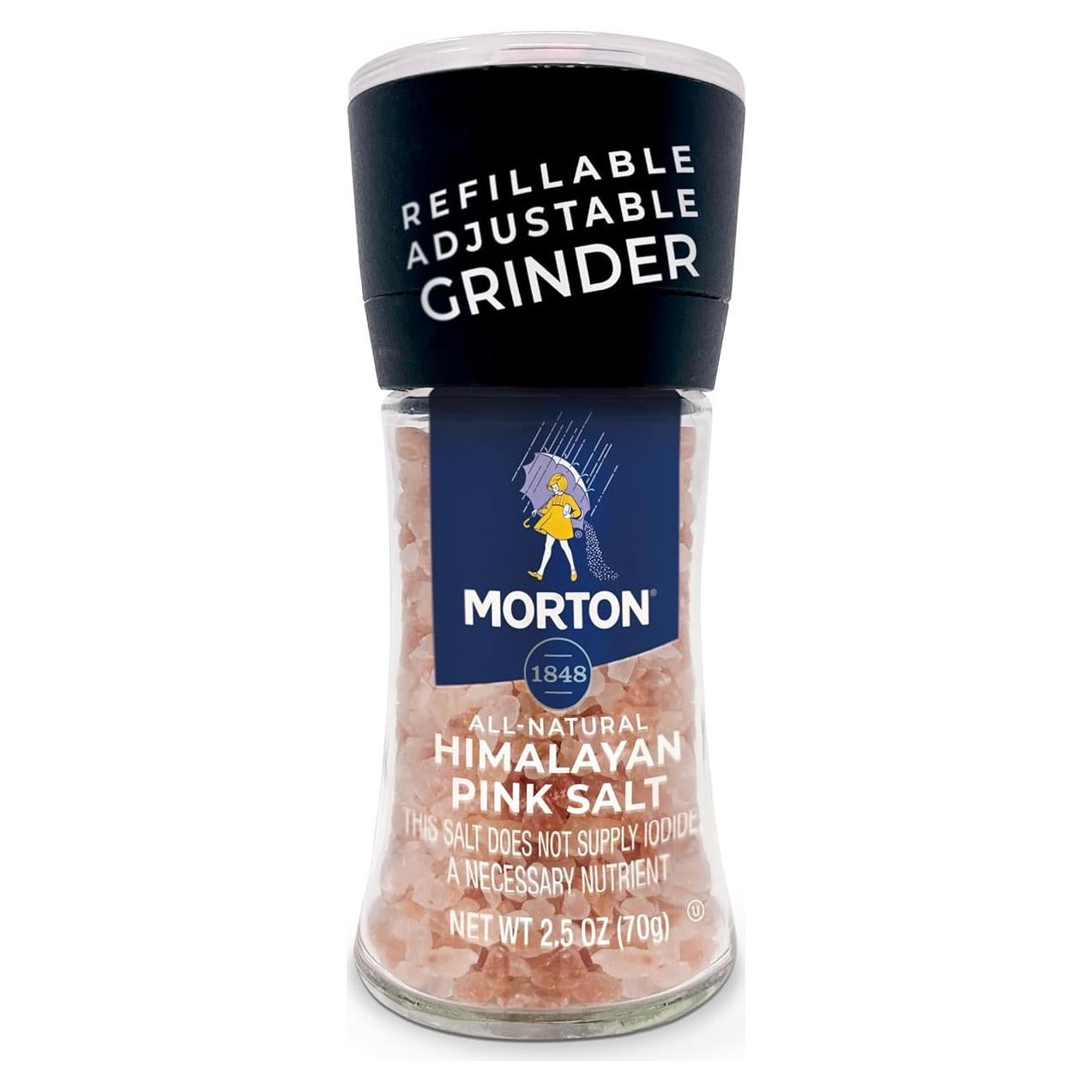 Molinillo de Sal Rosa del Himalaya Morton 70.87 g Ajustable