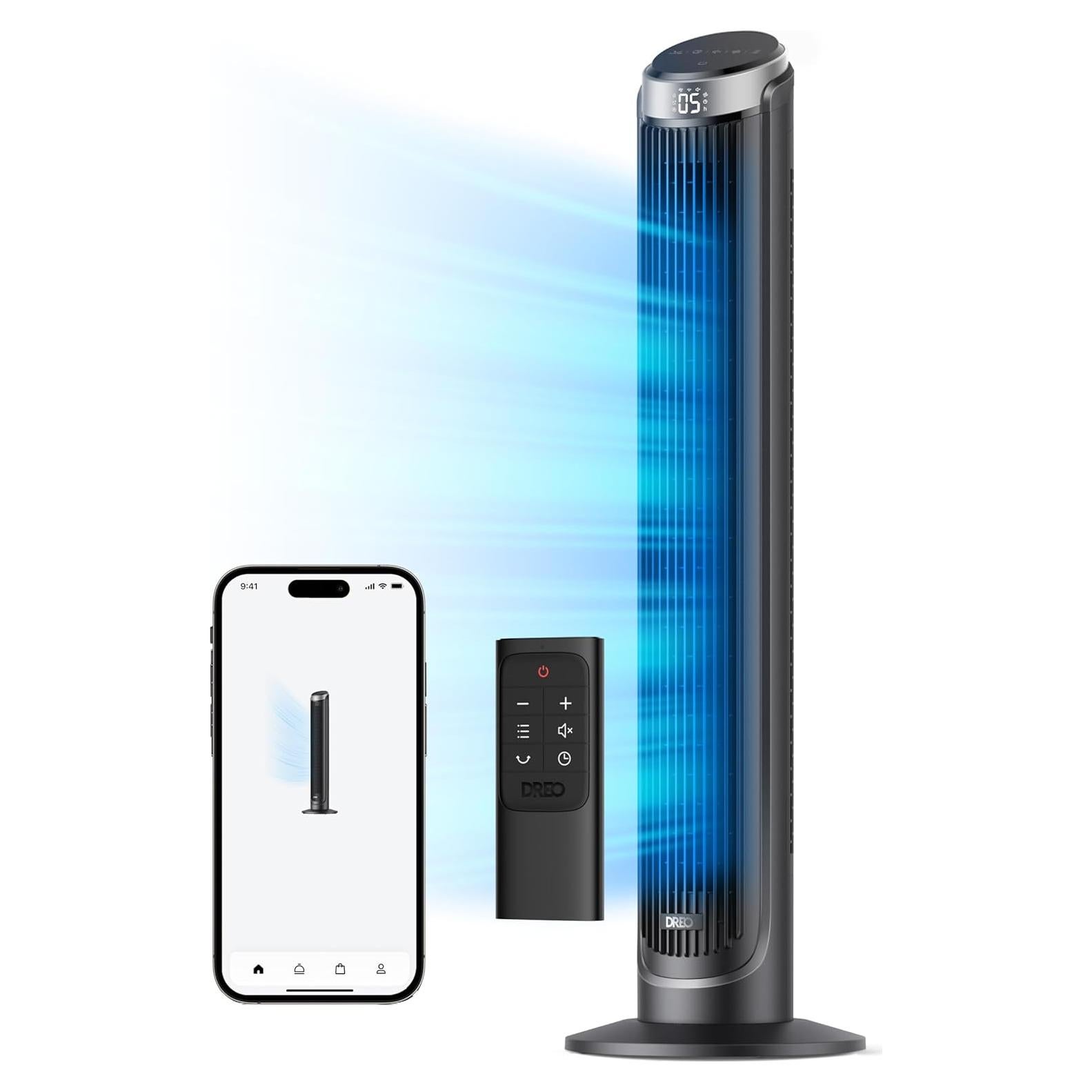 Ventilador de Torre Dreo Cruiser Pro T3 S 5 Velocidades 101,6 cm