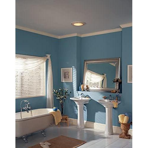 Ventilador y Luz Redondo Broan 750 para Baño 100 CFM