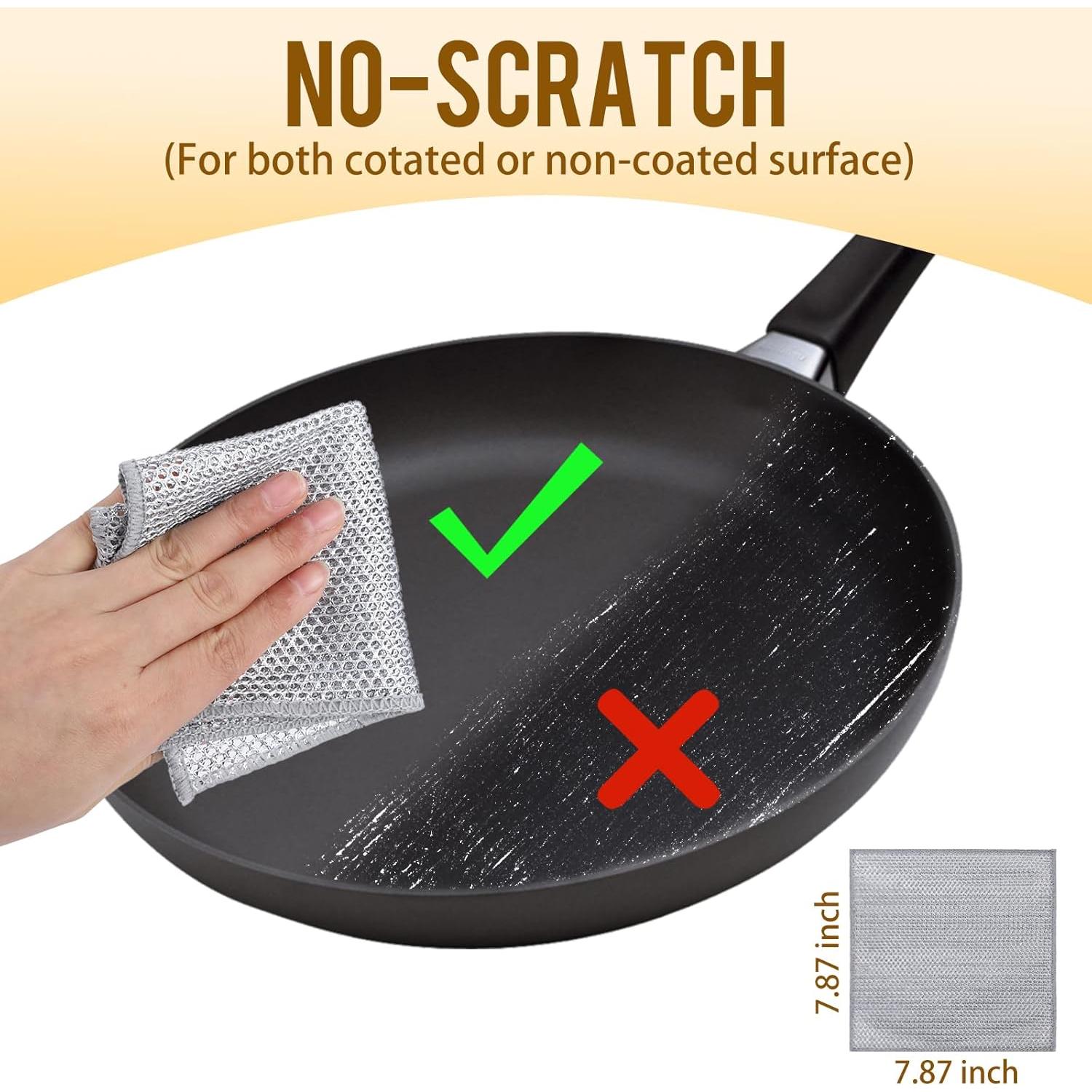 Paño de Plástico Doble Capa LivyChouance 20x20 cm 10 Unidades