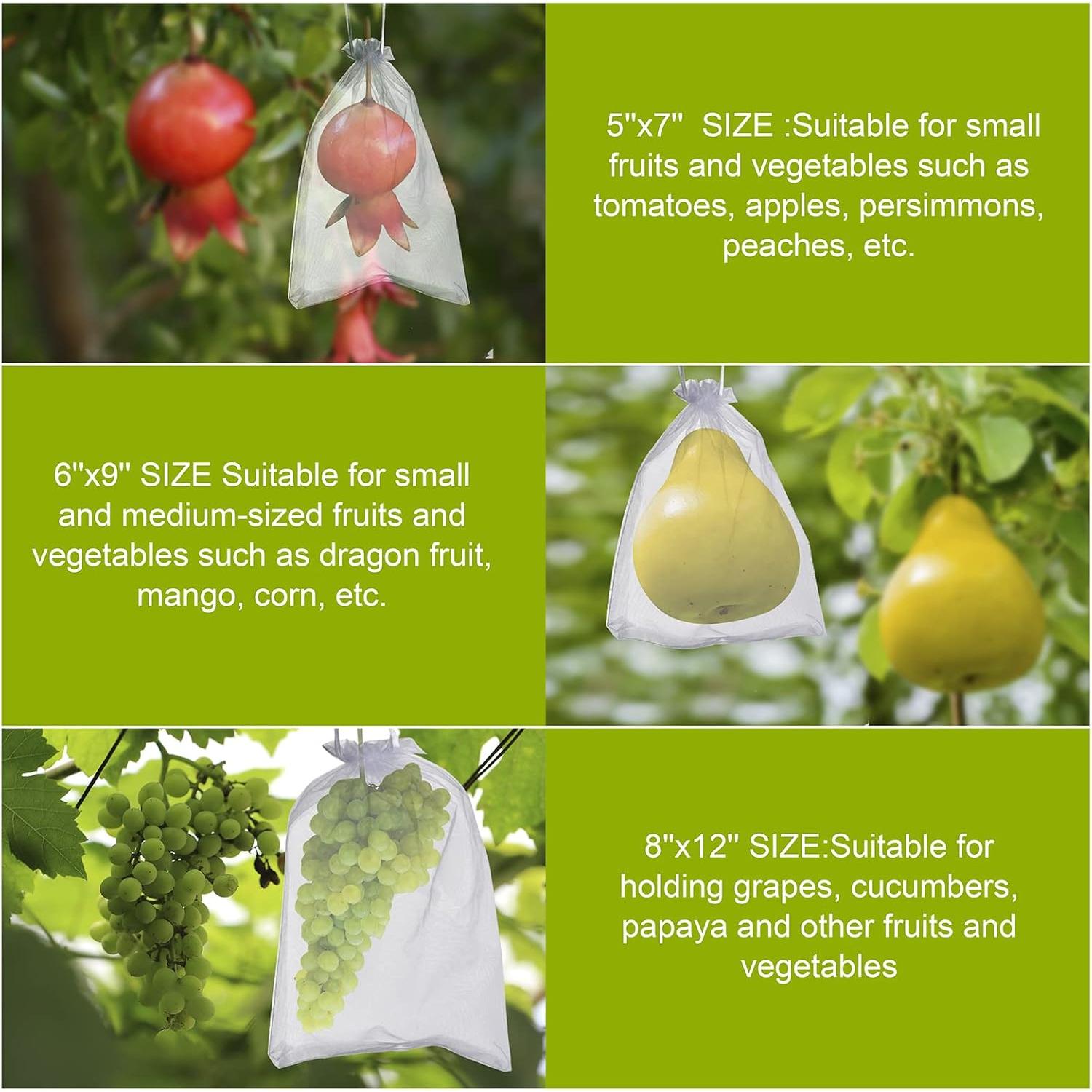 50 Bolsas de Organza Blancas FloraSea 15x22 cm para Regalos