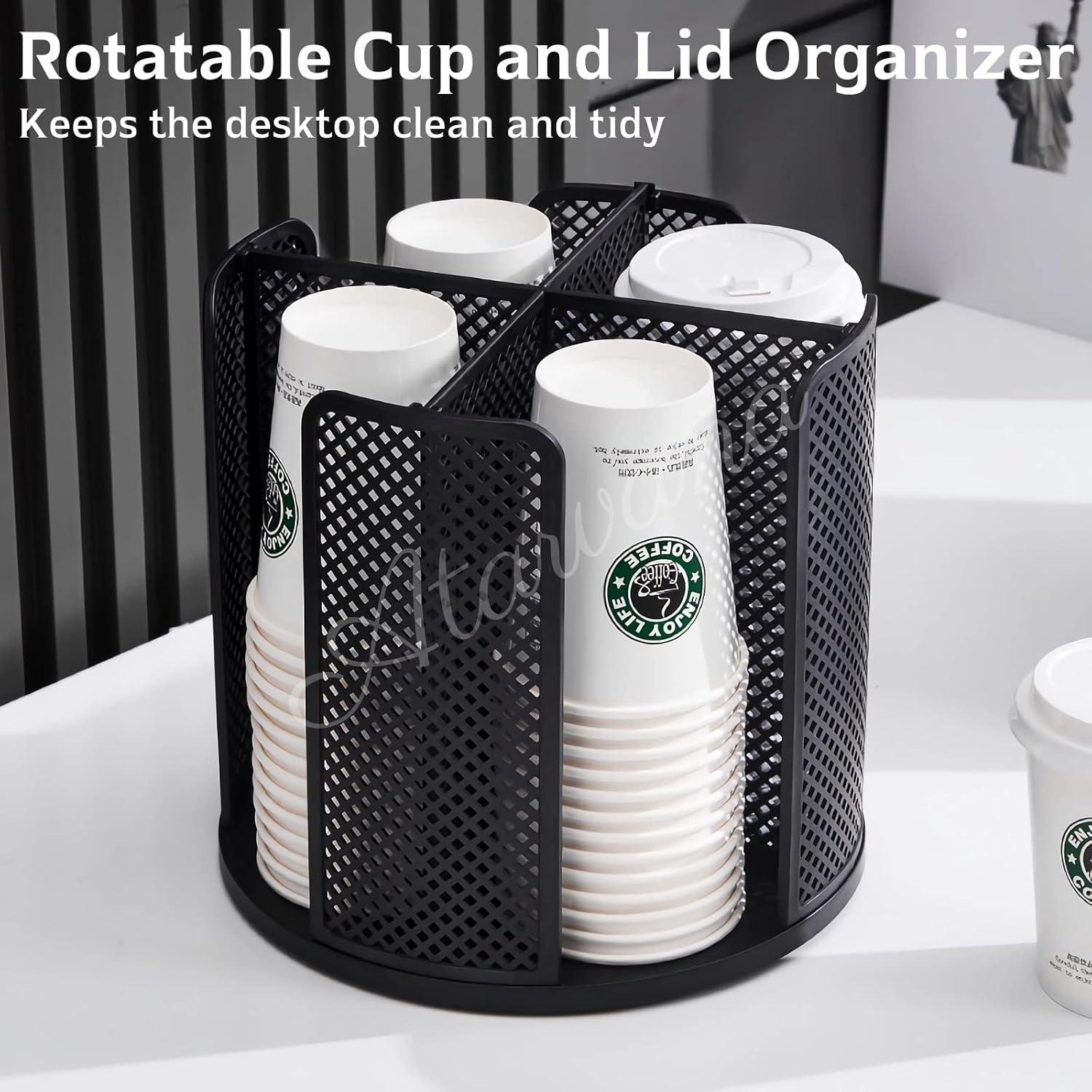 Dispensador de Tazas de Café Atarvana 4 Compartimentos 23.5cm