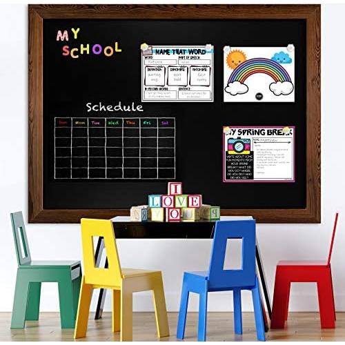 Pizarra Magnética Loddie Doddie 116x87 cm con Marco Rústico