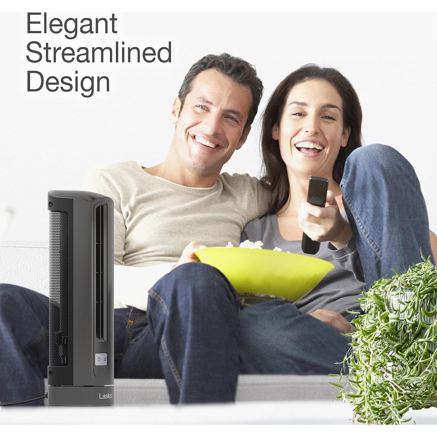 Ventilador de escritorio Lasko 4000, 2 velocidades, 35.56 cm