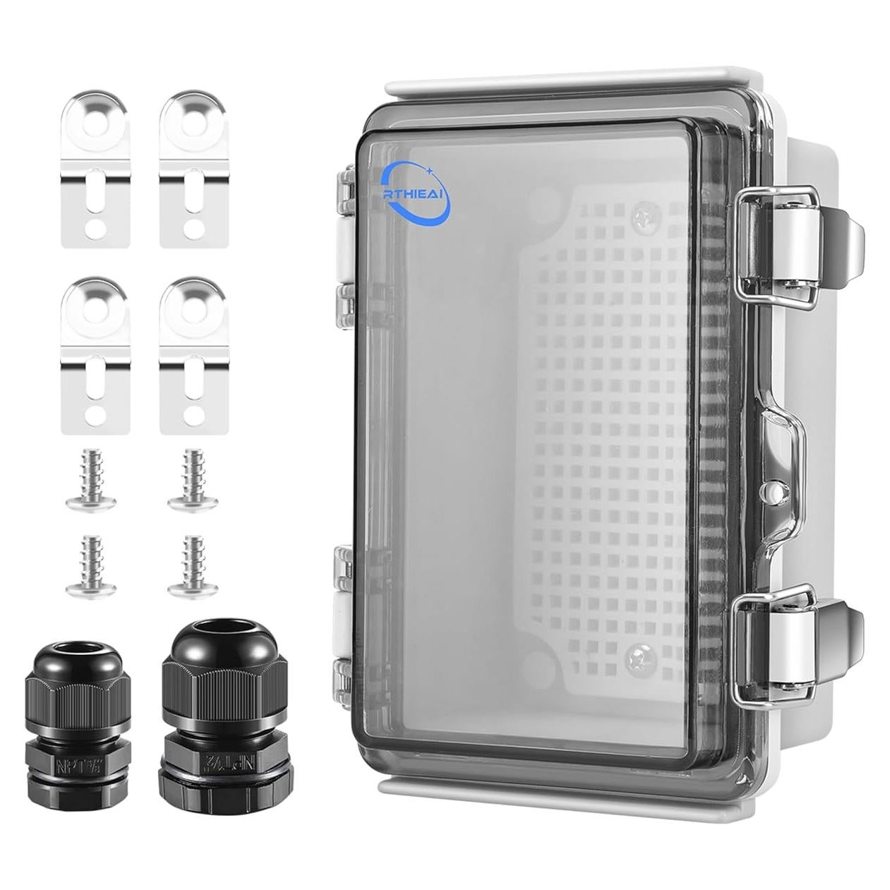 Caja de Conexiones Exterior RTHIEAI IP67 150x100x70mm Plástico ABS