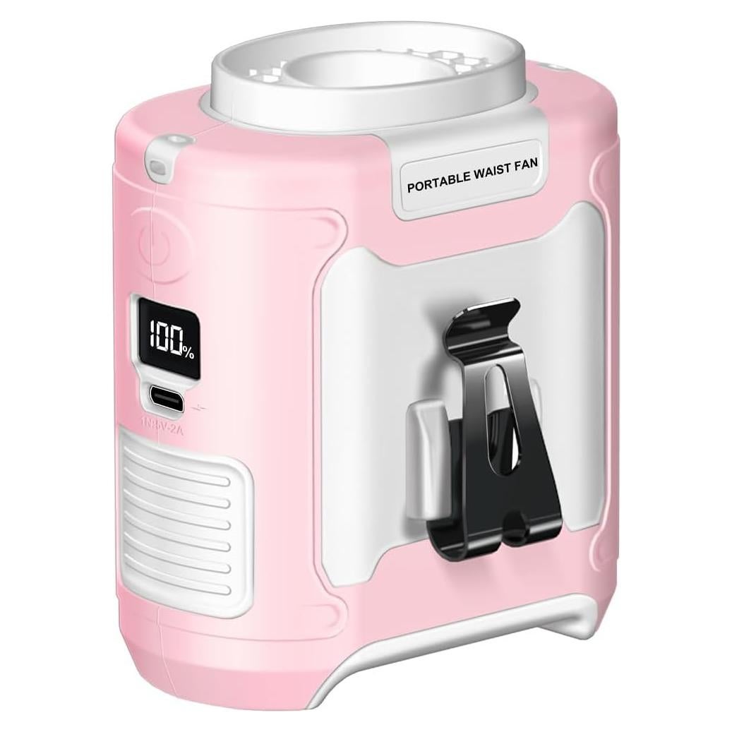 Ventilador Personal CAZOKASI K50 10000mAh 5 en 1 Portátil