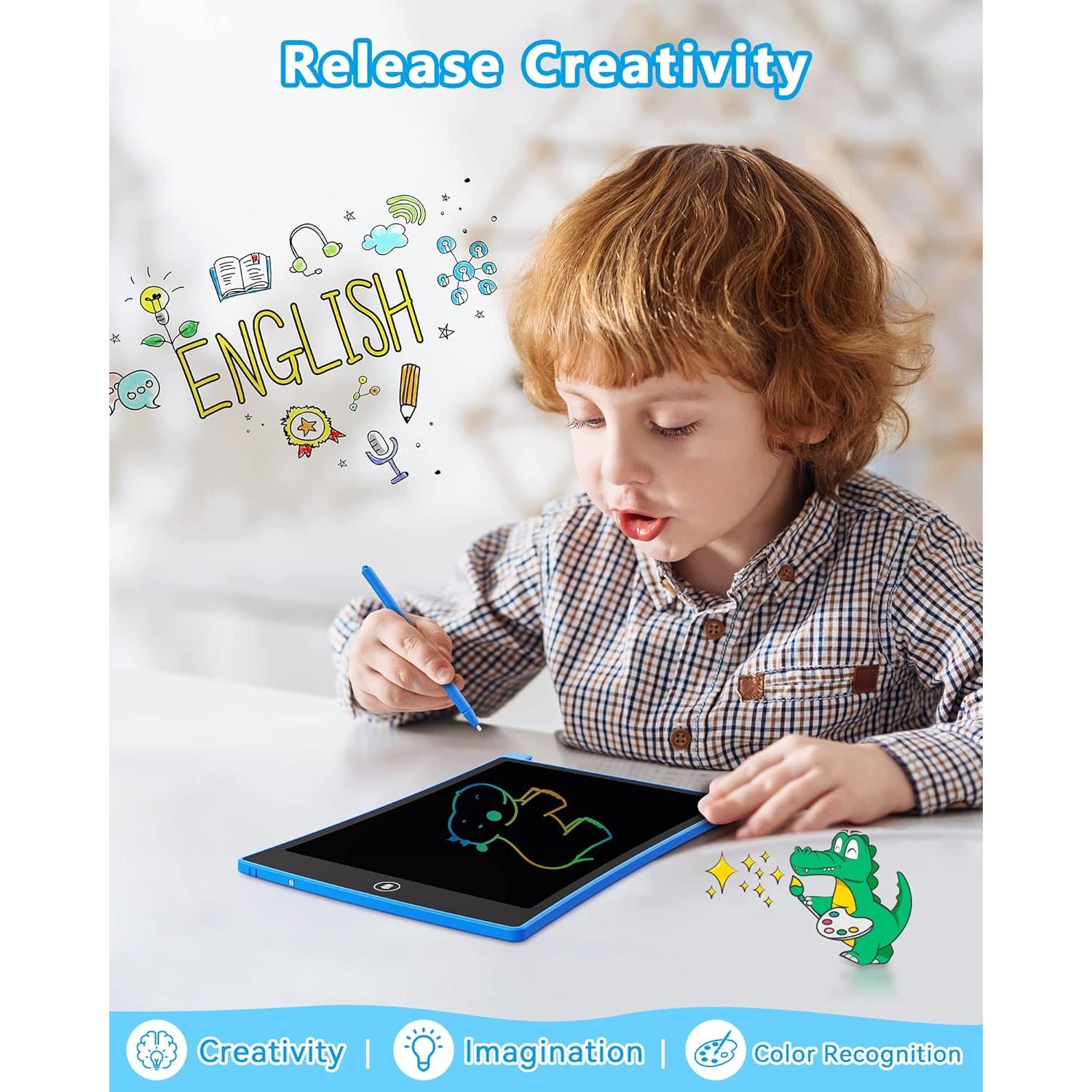 KOKODI Tableta de Escritura LCD 21.6 cm Azul para Niños