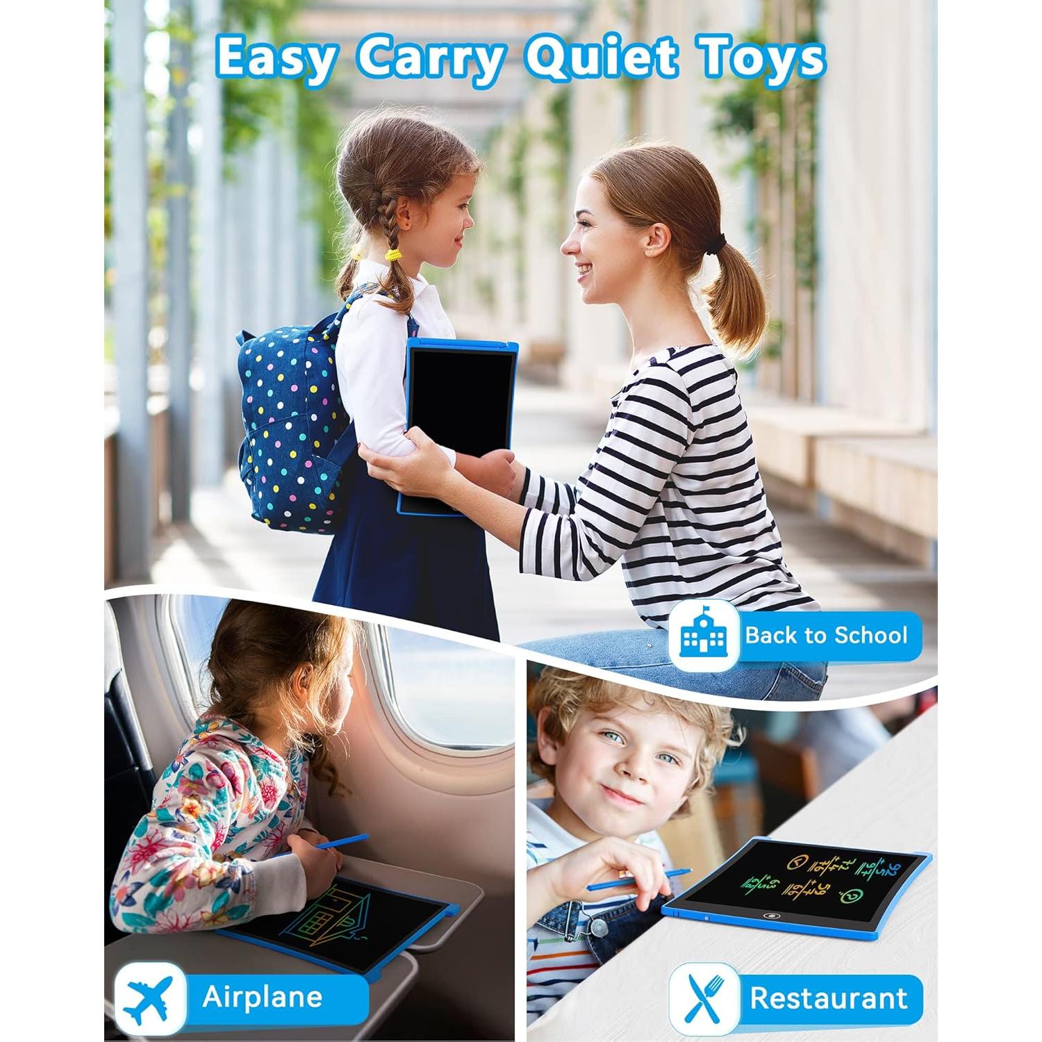 KOKODI Tableta de Escritura LCD 21.6 cm Azul para Niños