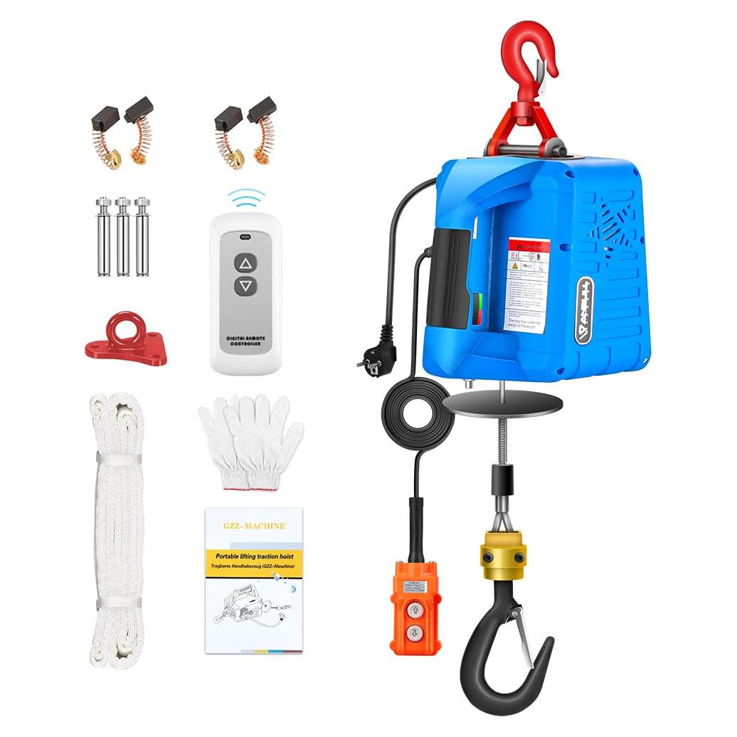 Cabrestante Eléctrico Anbull 1100LBS 1500W Control Remoto