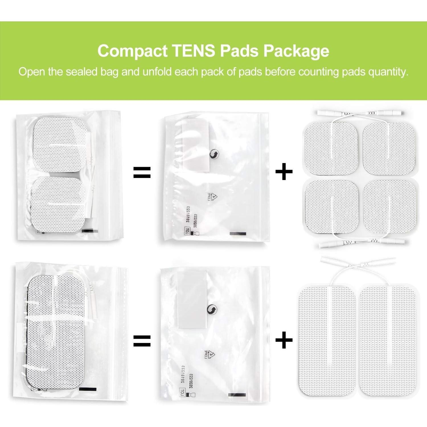 AUVON Estimulador Muscular TENS Doble Canal 20 Modos