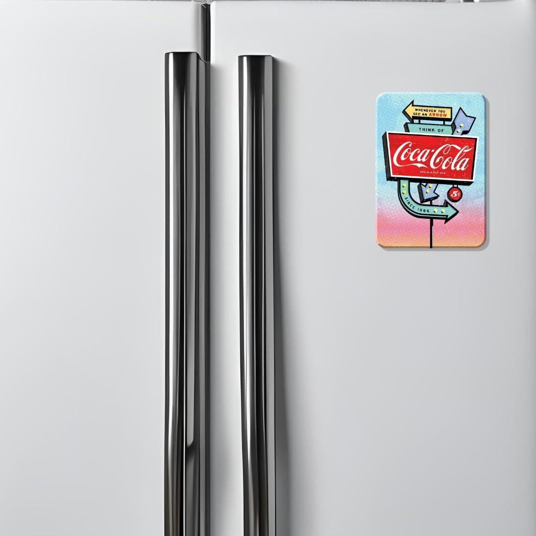 Imán Retro Coca-Cola Arrows Desperate Enterprises 6,35x8,89cm