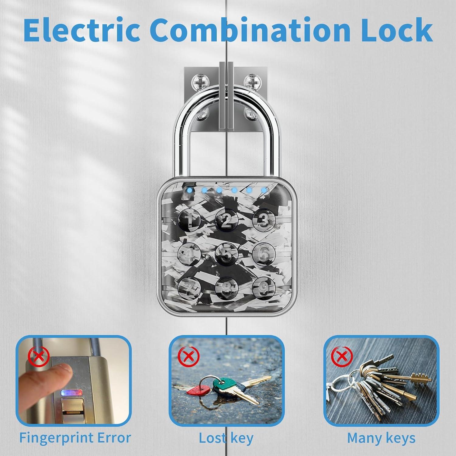 Candado de Combinación SURPN - Alta Seguridad Portátil 0.09kg