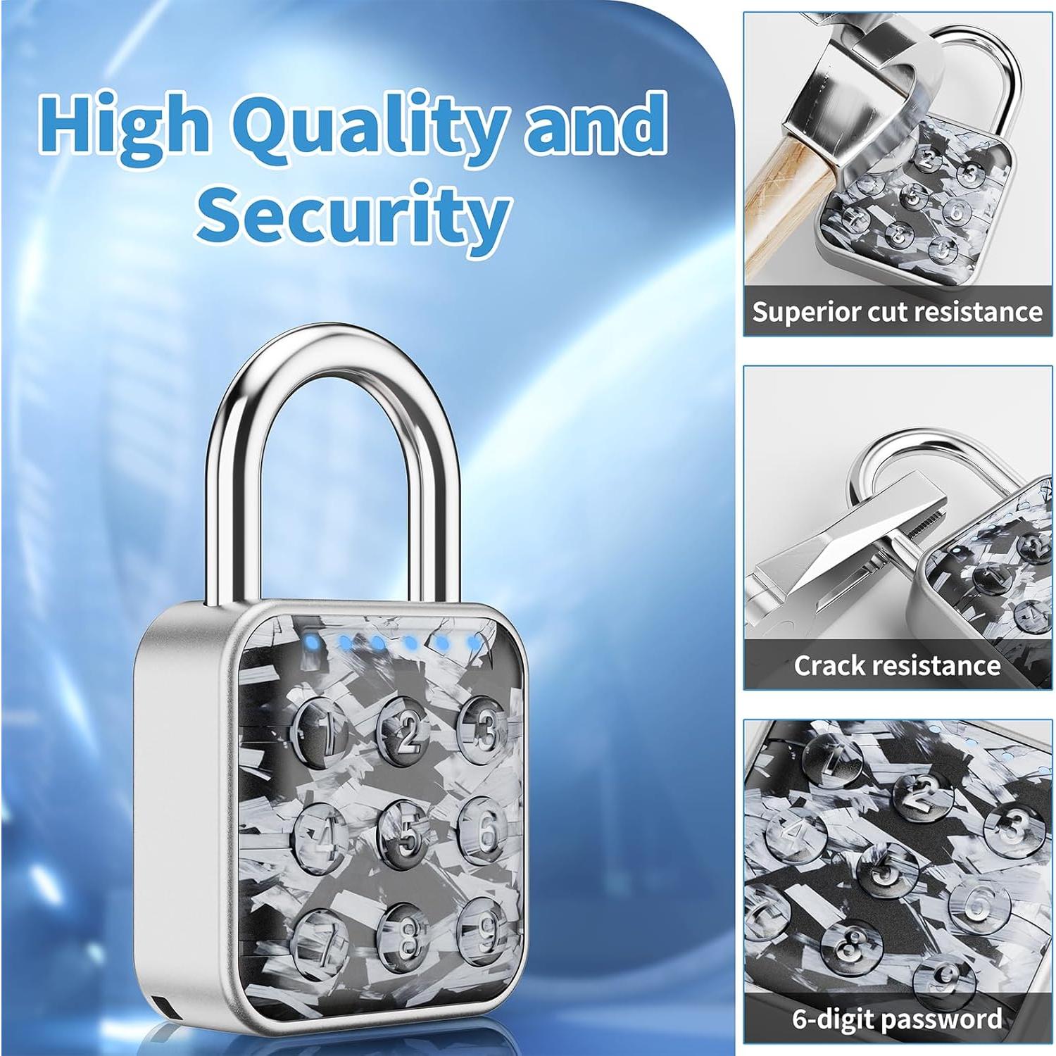 Candado de Combinación SURPN - Alta Seguridad Portátil 0.09kg