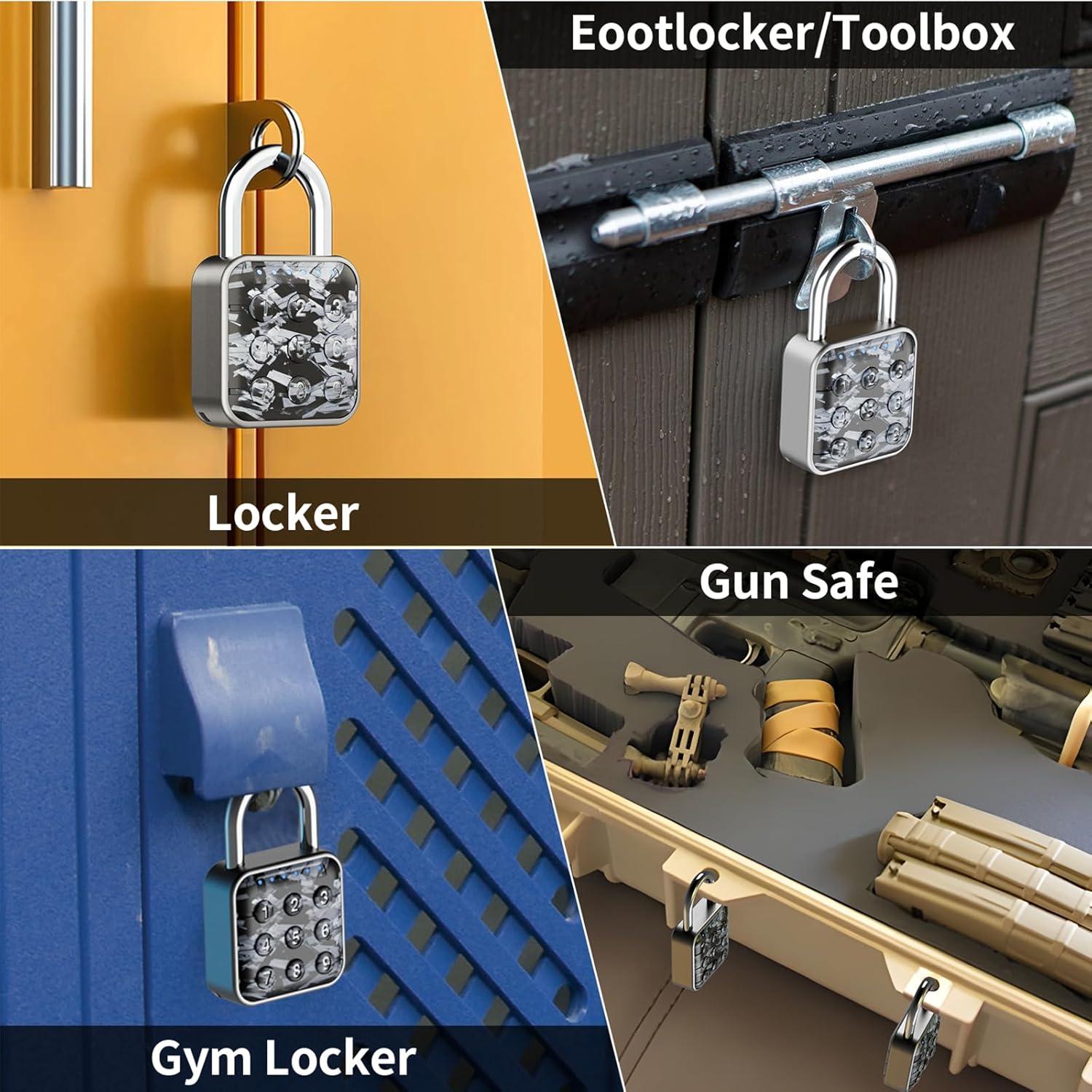 Candado de Combinación SURPN - Alta Seguridad Portátil 0.09kg