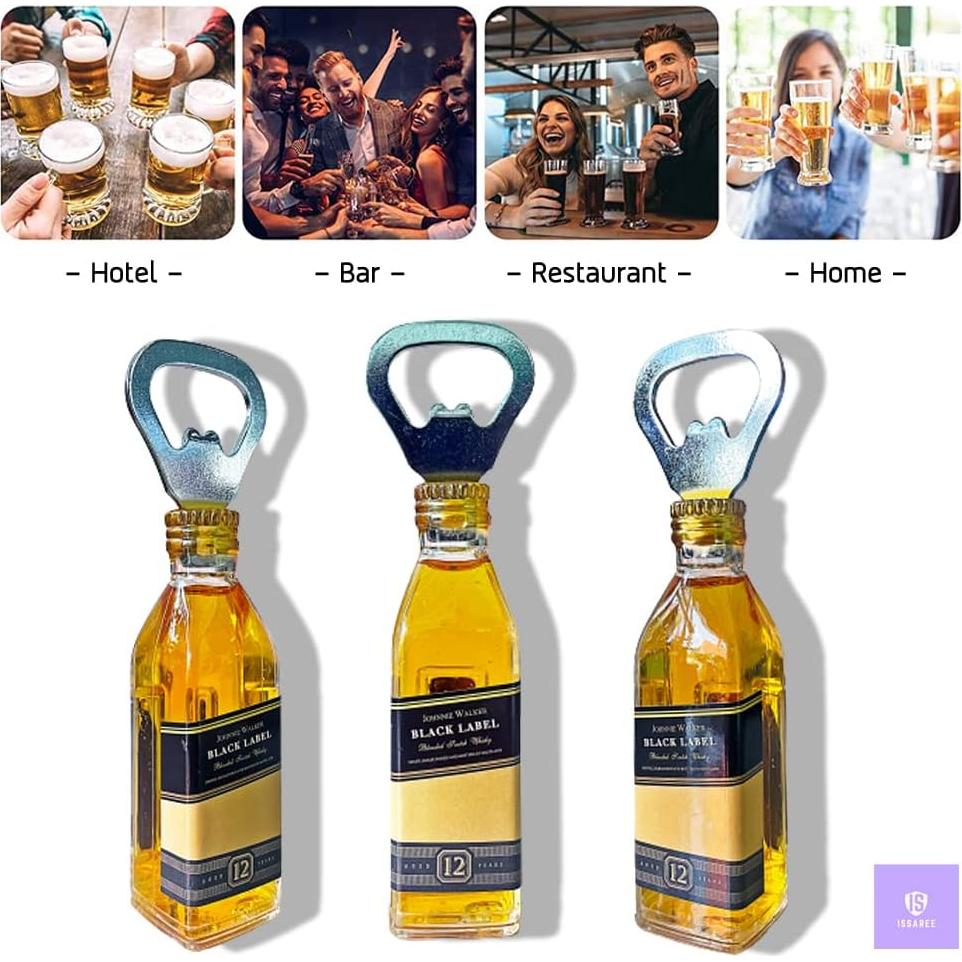 Abrebotellas Magnético ISSAREE Etiqueta Negra Decorativo