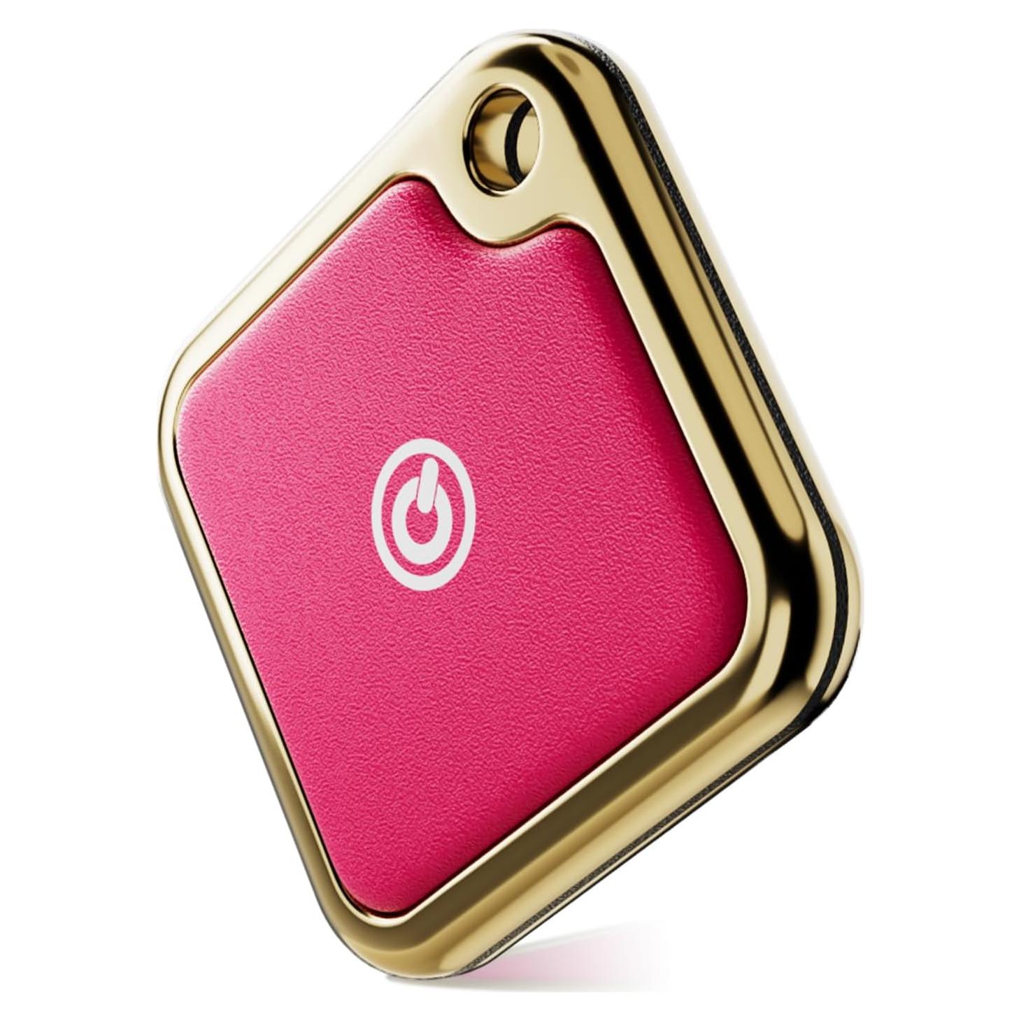 Rastreador GPS SMARTLB para Mascotas y Objetos - Rojo Rosa