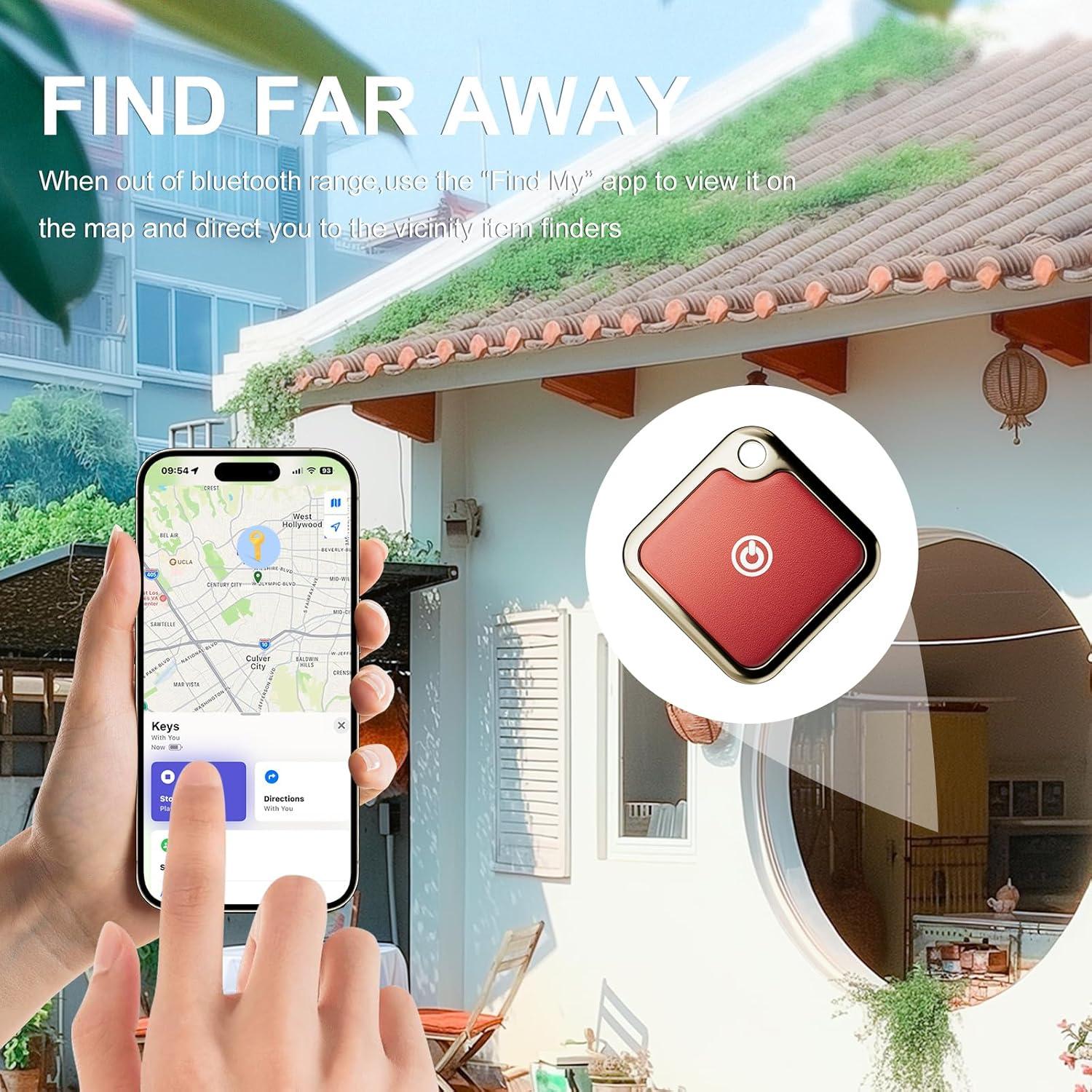 Localizador Bluetooth SMARTLB Rojo para iOS - Encuentra tus objetos