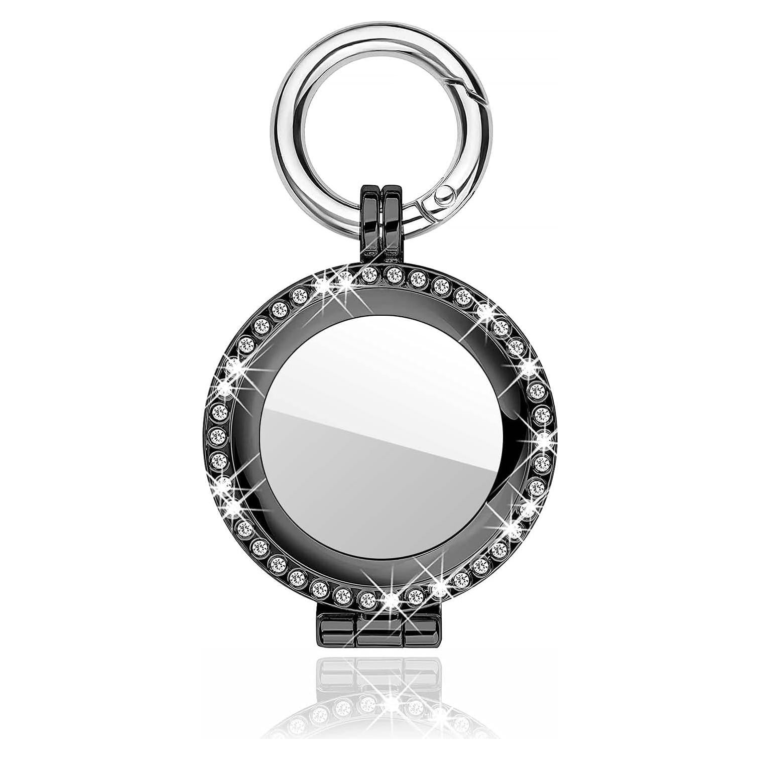 Funda Protectora de Metal para AirTag MIDUODO con Brillantes
