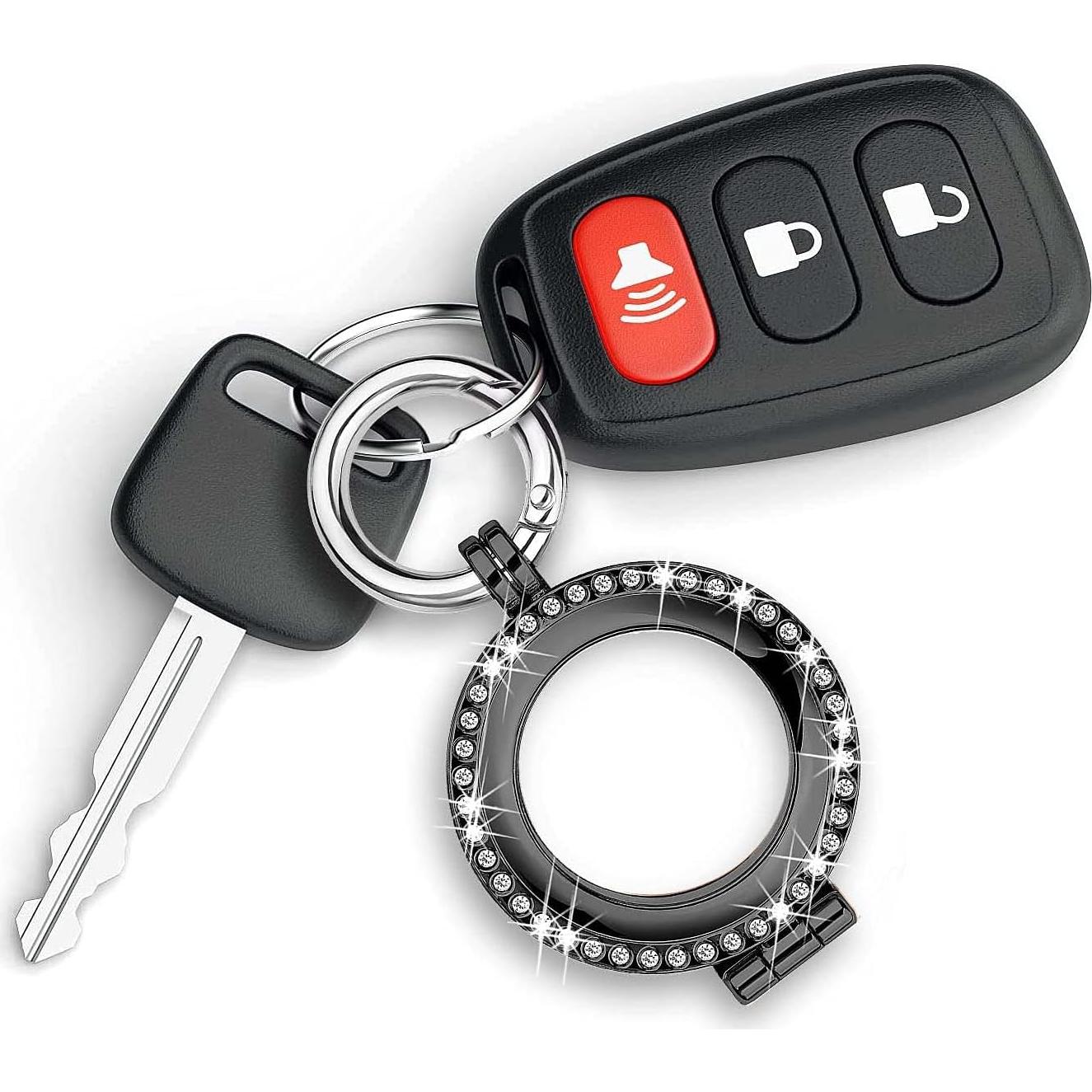 Funda Protectora de Metal para AirTag MIDUODO con Brillantes