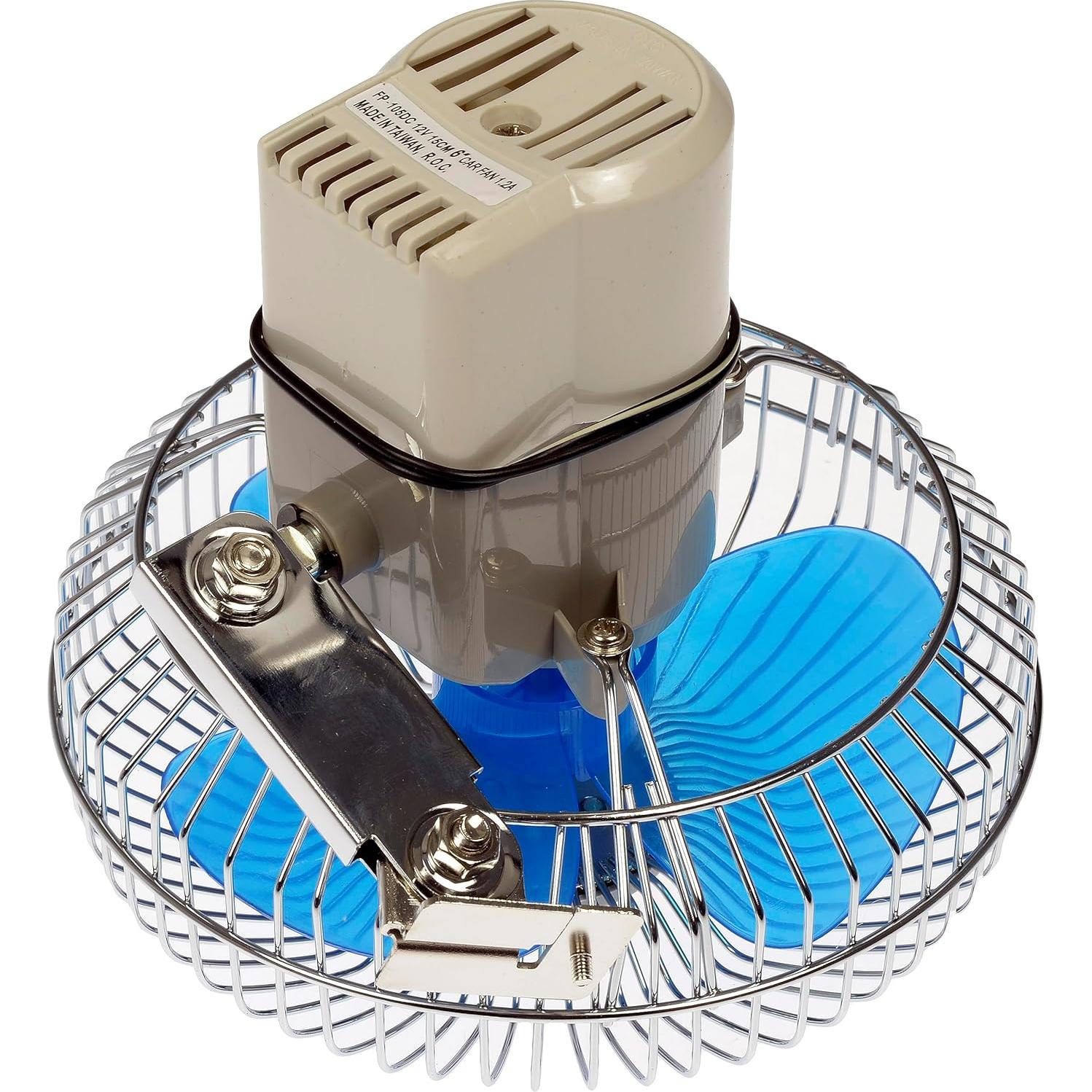 Ventilador Oscilante Dorman 12V para Coche y Hogar