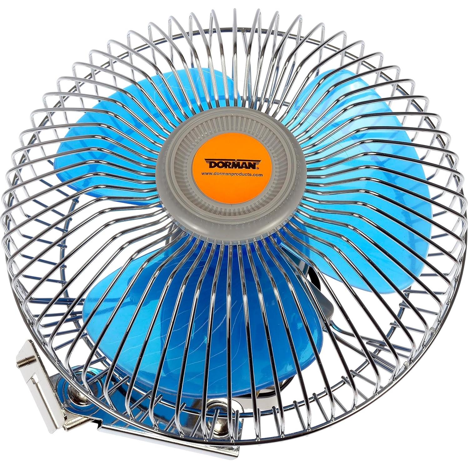 Ventilador Oscilante Dorman 12V para Coche y Hogar