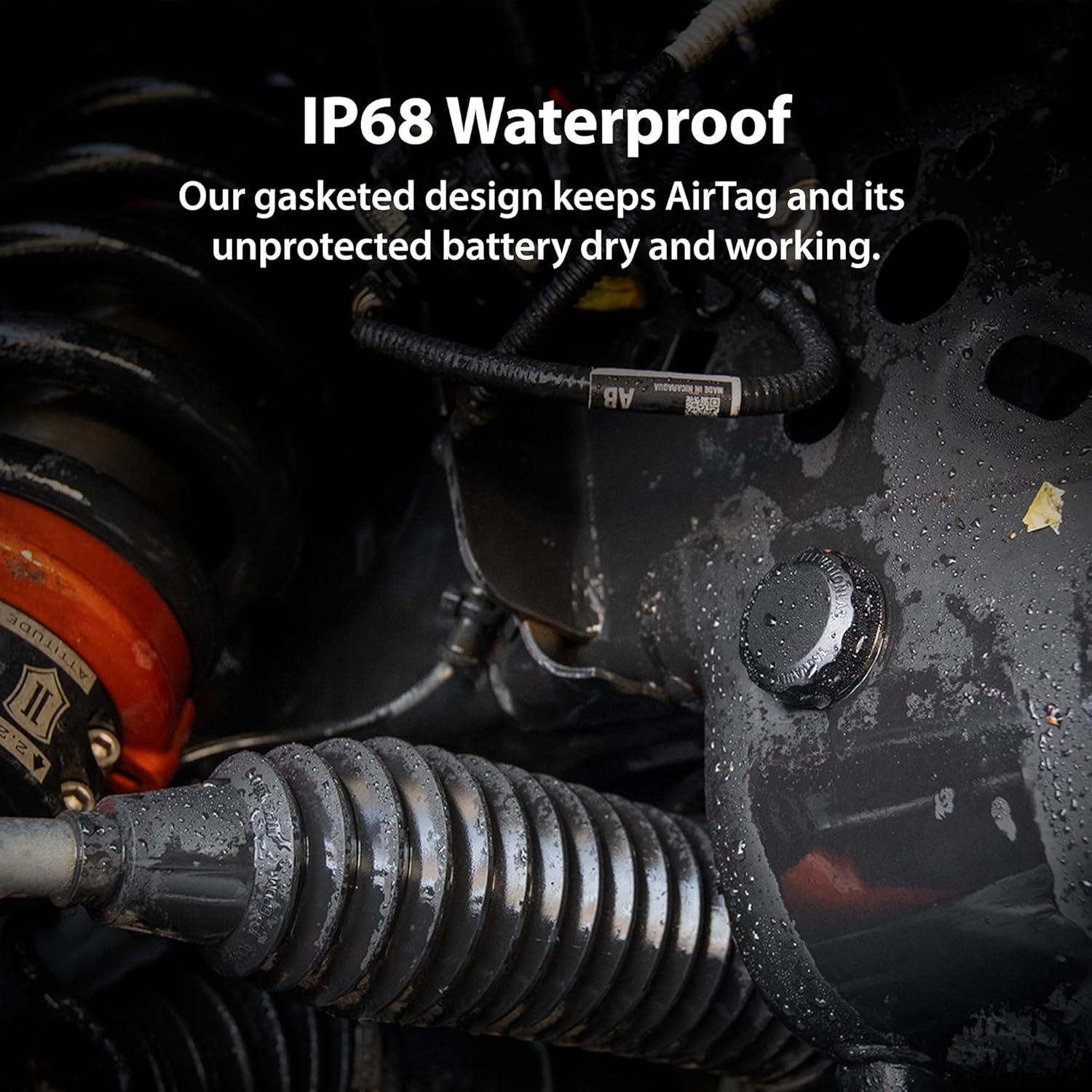 Funda Magnética Elevation Lab para AirTag - 2 Paquete, Impermeable