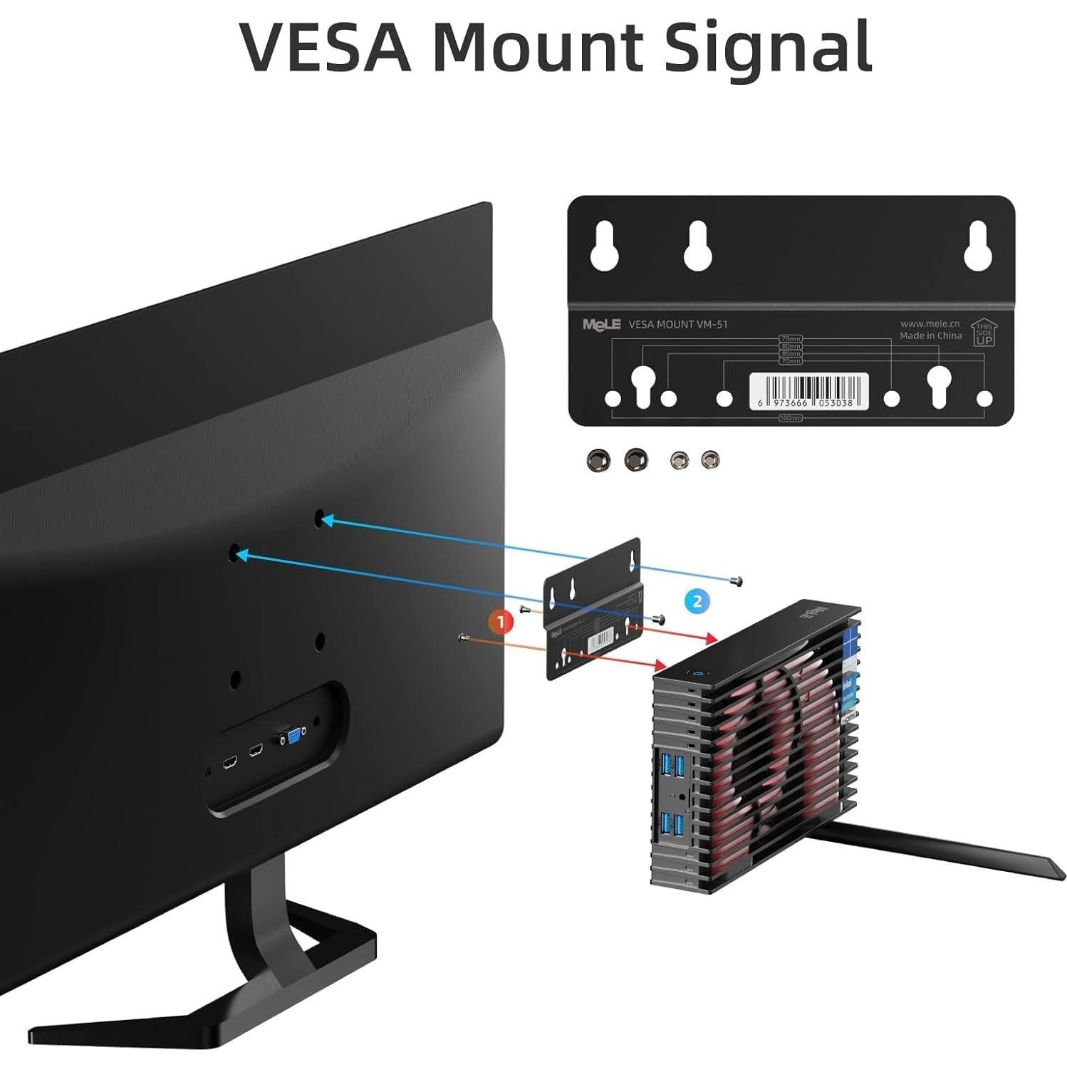 Mini PC MeLE PCG35HD N5105 8GB 128GB Soporta Triple Monitor 4K