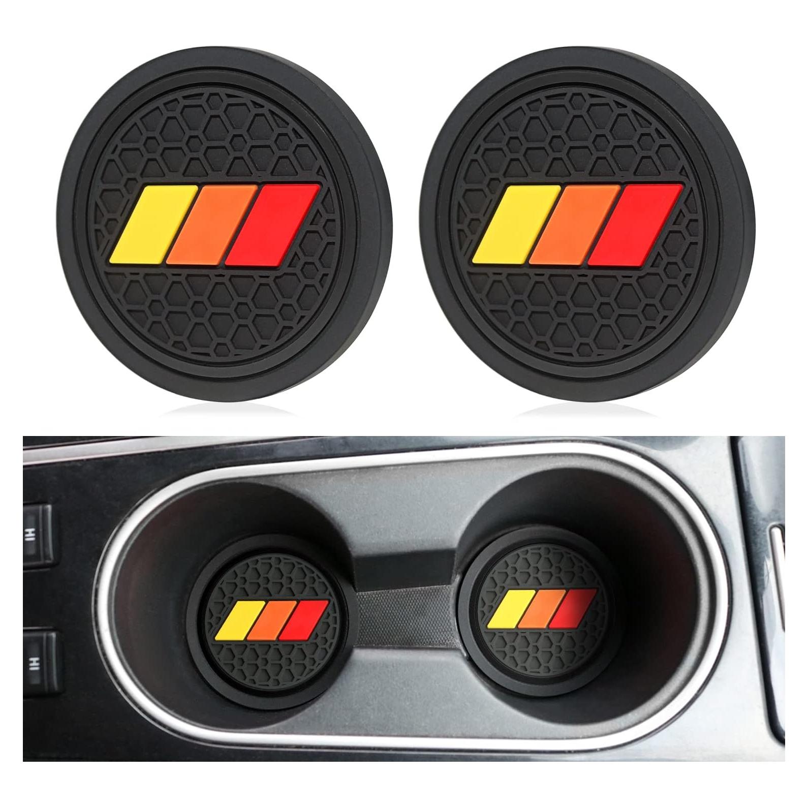 Portavasos Tricolor MOCHENT para Toyota Tacoma 7 cm