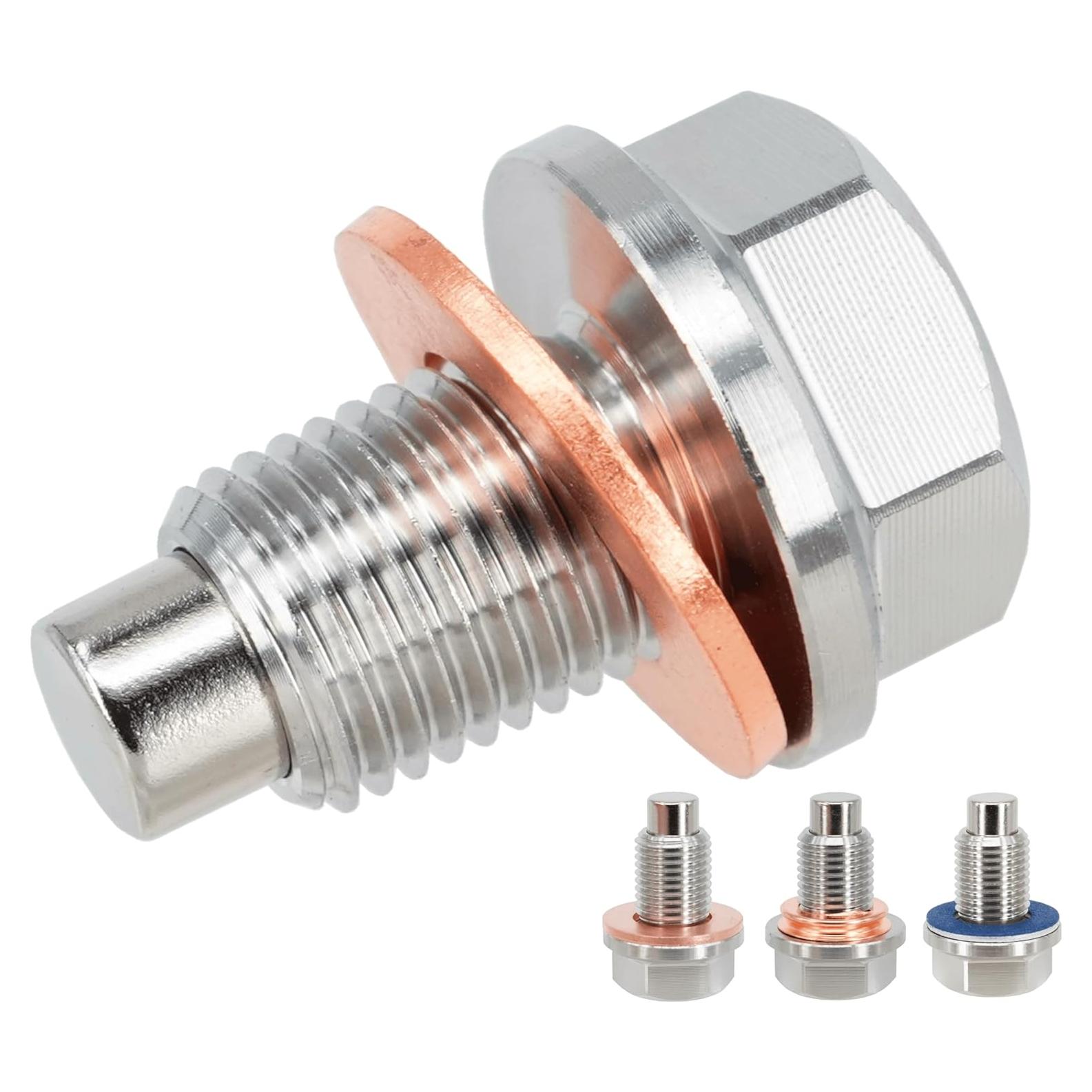 Tapón de Drenaje Magnético Dsnaduo M12x1.25 Acero Inoxidable