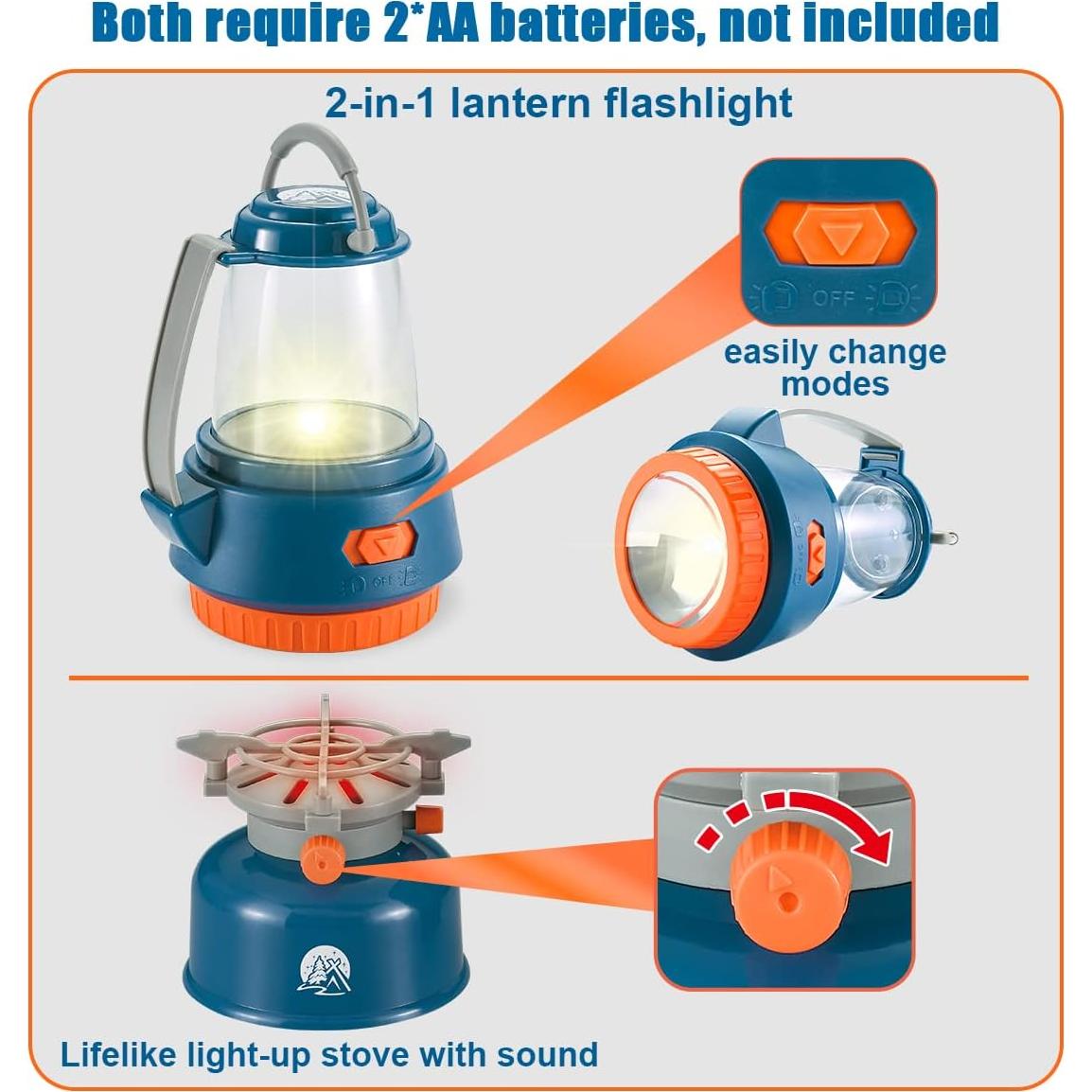 Conjunto de Camping Meland para Niños - Tienda y Accesorios