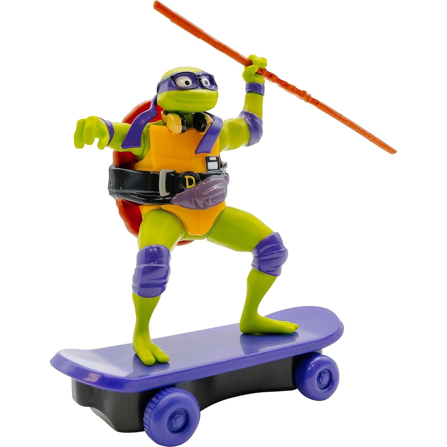 Juguete Patineta Donatello Tortugas Ninja Coleccionable 3+