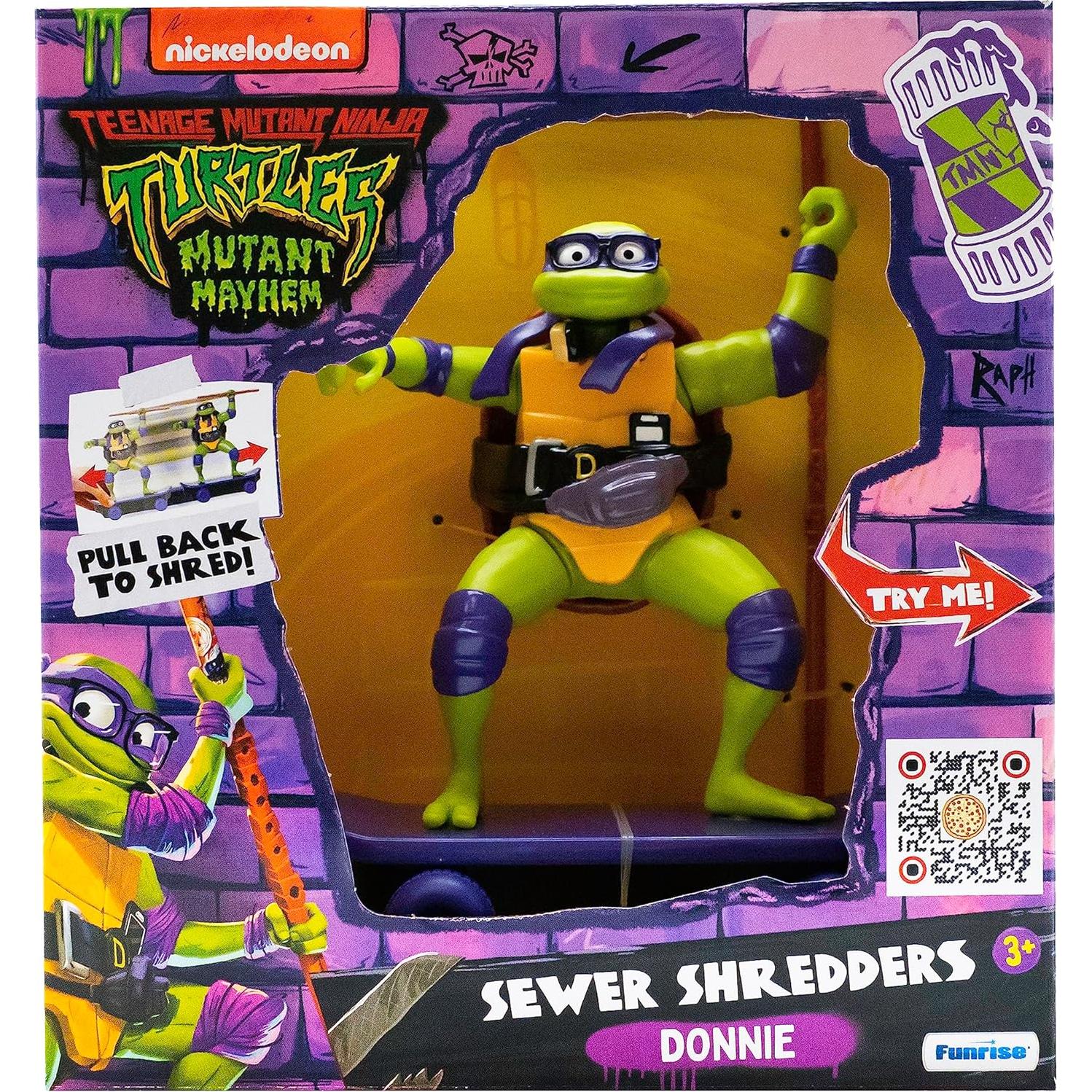 Juguete Patineta Donatello Tortugas Ninja Coleccionable 3+