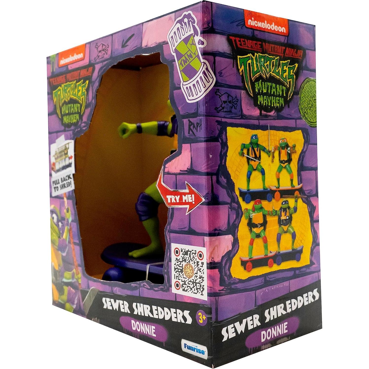Juguete Patineta Donatello Tortugas Ninja Coleccionable 3+