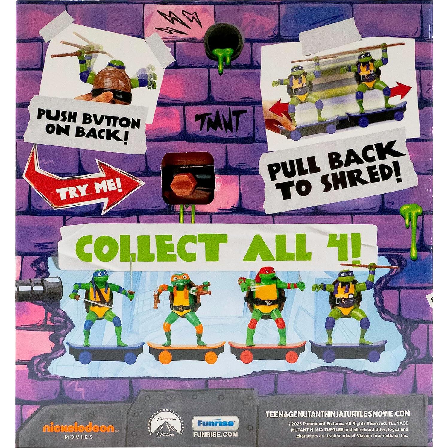 Juguete Patineta Donatello Tortugas Ninja Coleccionable 3+