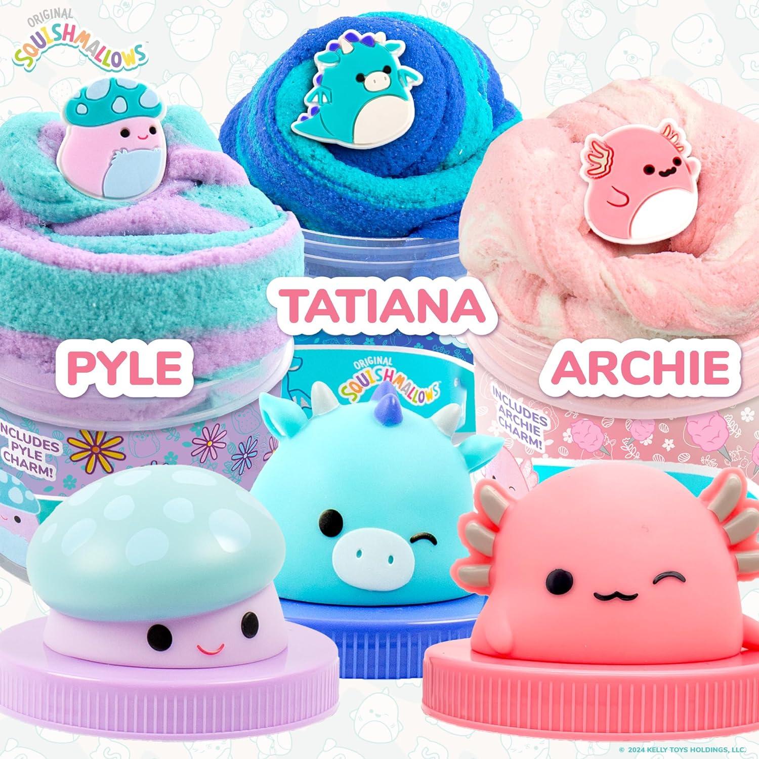 Slime Aromatizado Squishmallows 3-Pack 8 oz para Niños