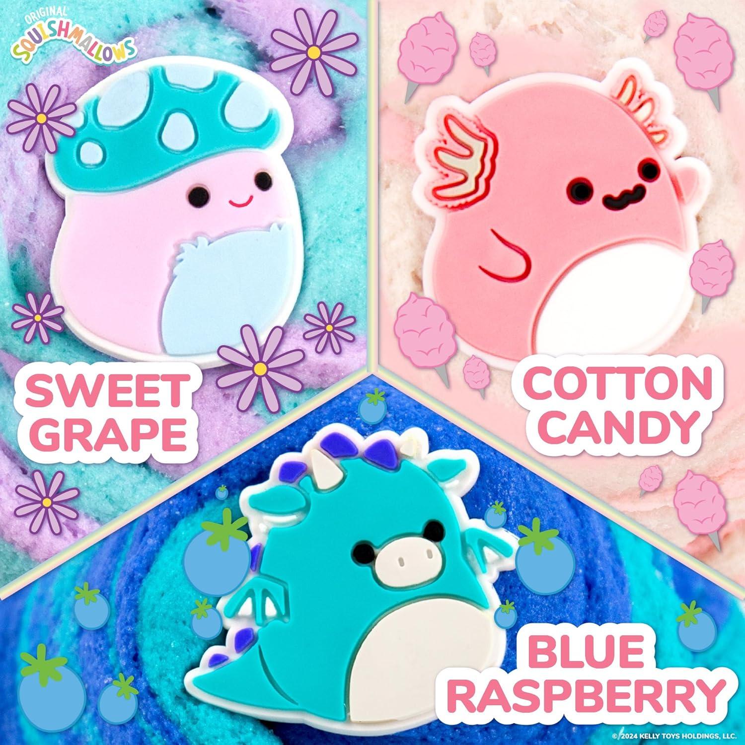 Slime Aromatizado Squishmallows 3-Pack 8 oz para Niños