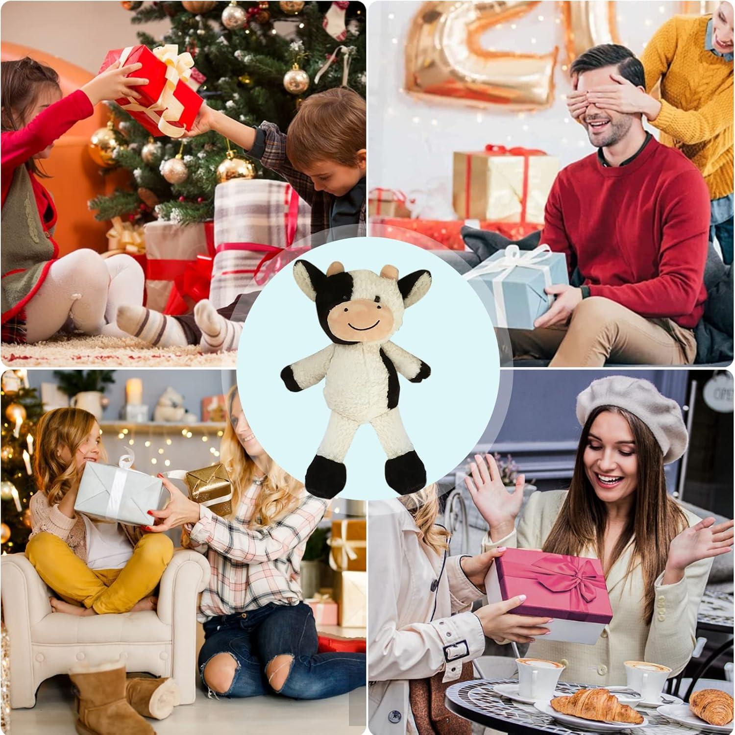 Juguete de Vaca de Peluche Suave CHELEI2019 30 cm para Niños