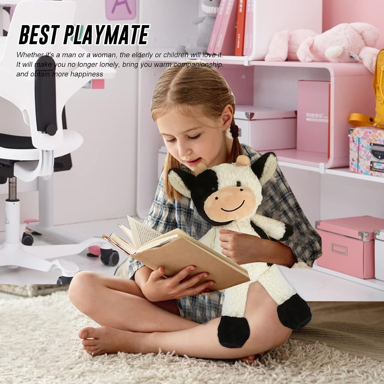 Juguete de Vaca de Peluche Suave CHELEI2019 30 cm para Niños