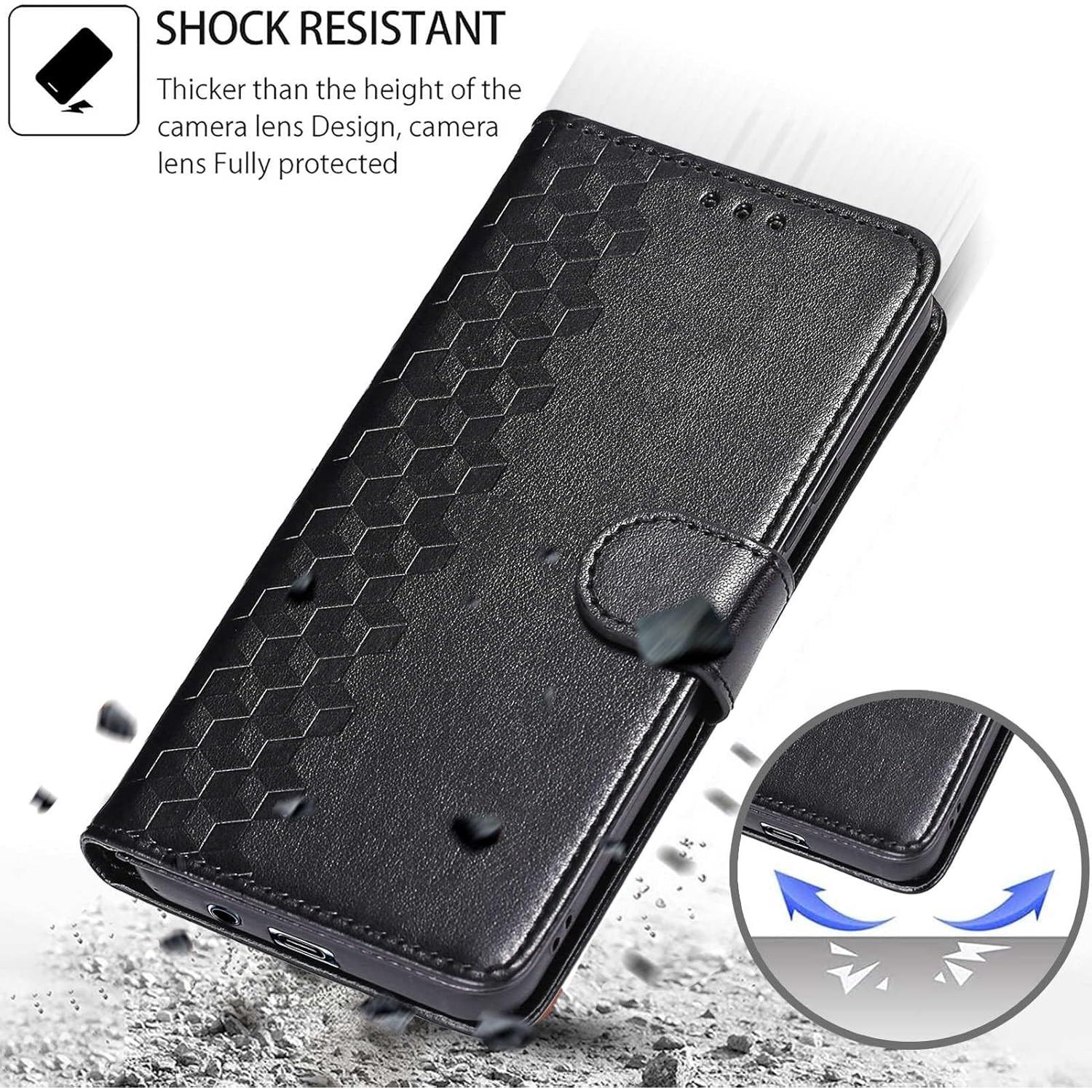 Funda Cartera KENHONER para Samsung Galaxy A03s - Cuero PU, Soporte y Tarjetas