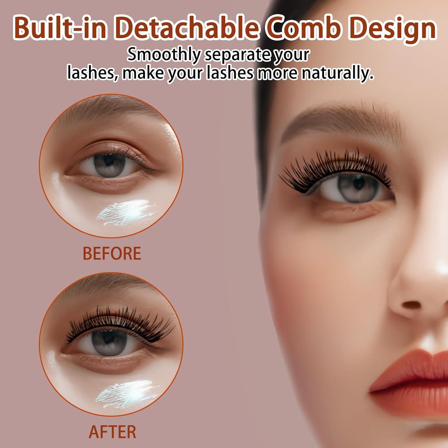 Rizador de Pestañas Arroyner 4Pcs Oro Rosa con Peine